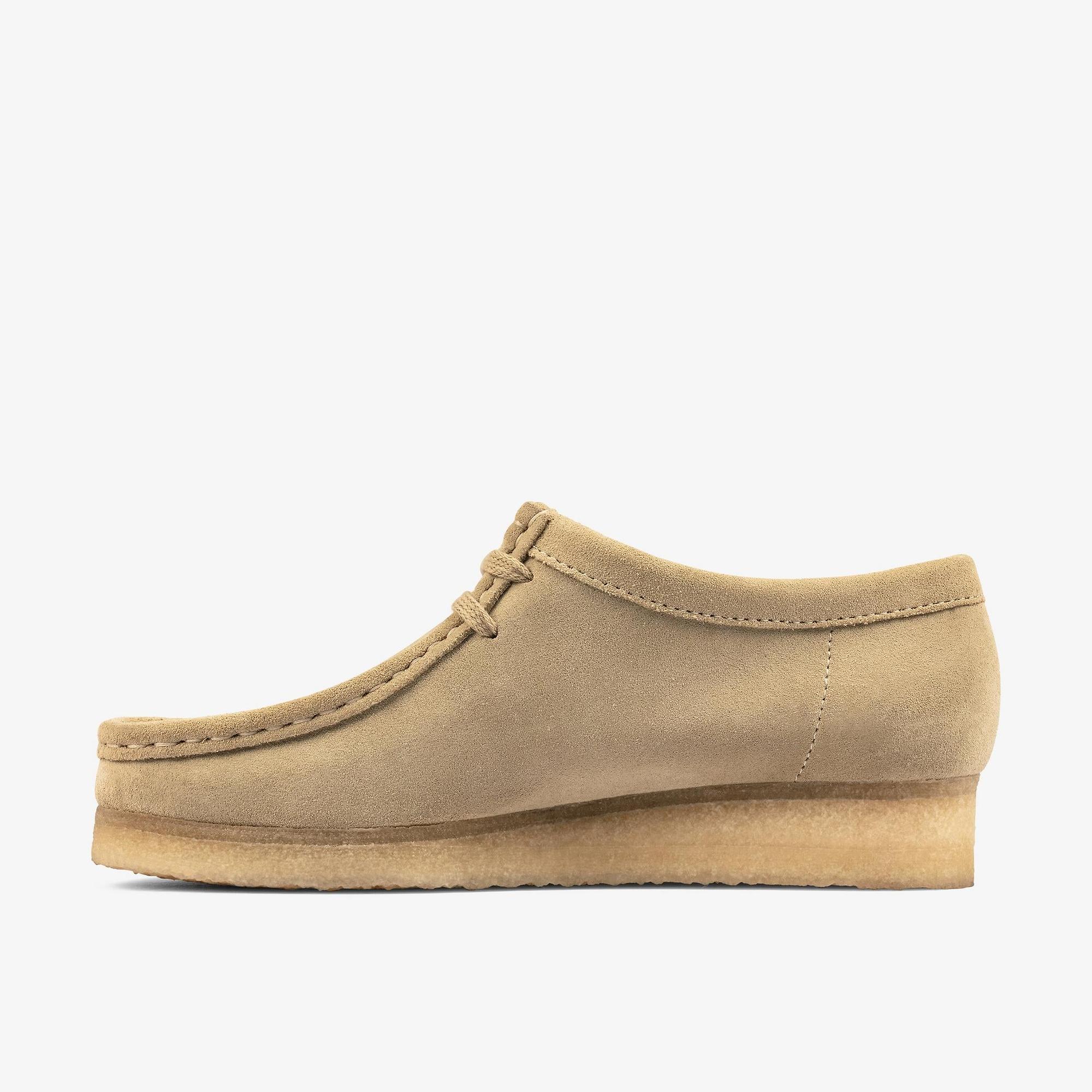Product image 2 of 6 of Clarks Originals Women's Wallabee Shoes - Maple Suede