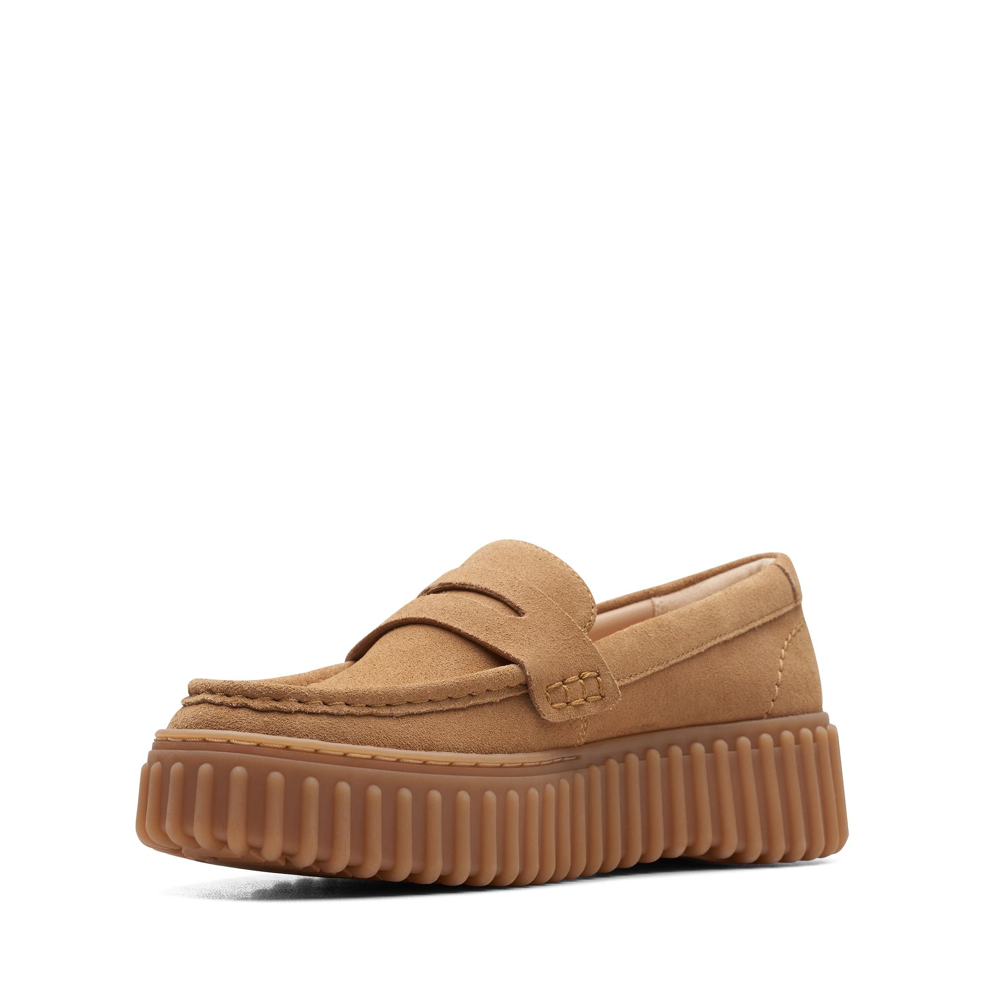 Product image 4 of 8 of Clarks Women's Torhill Penny - Light Tan Suede