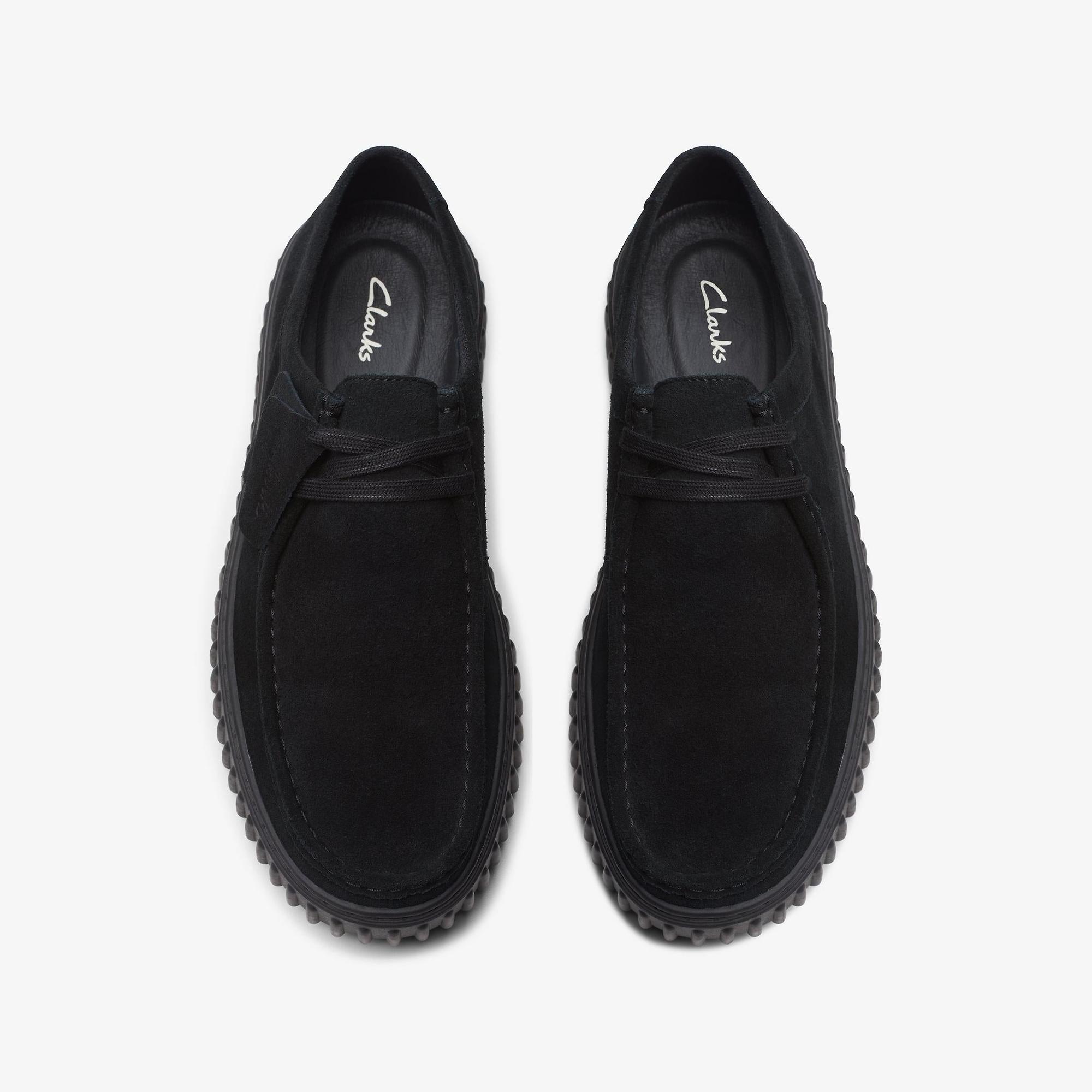 Product image 7 of 7 of Clarks Men's Torhill Lo Shoes - Black Suede