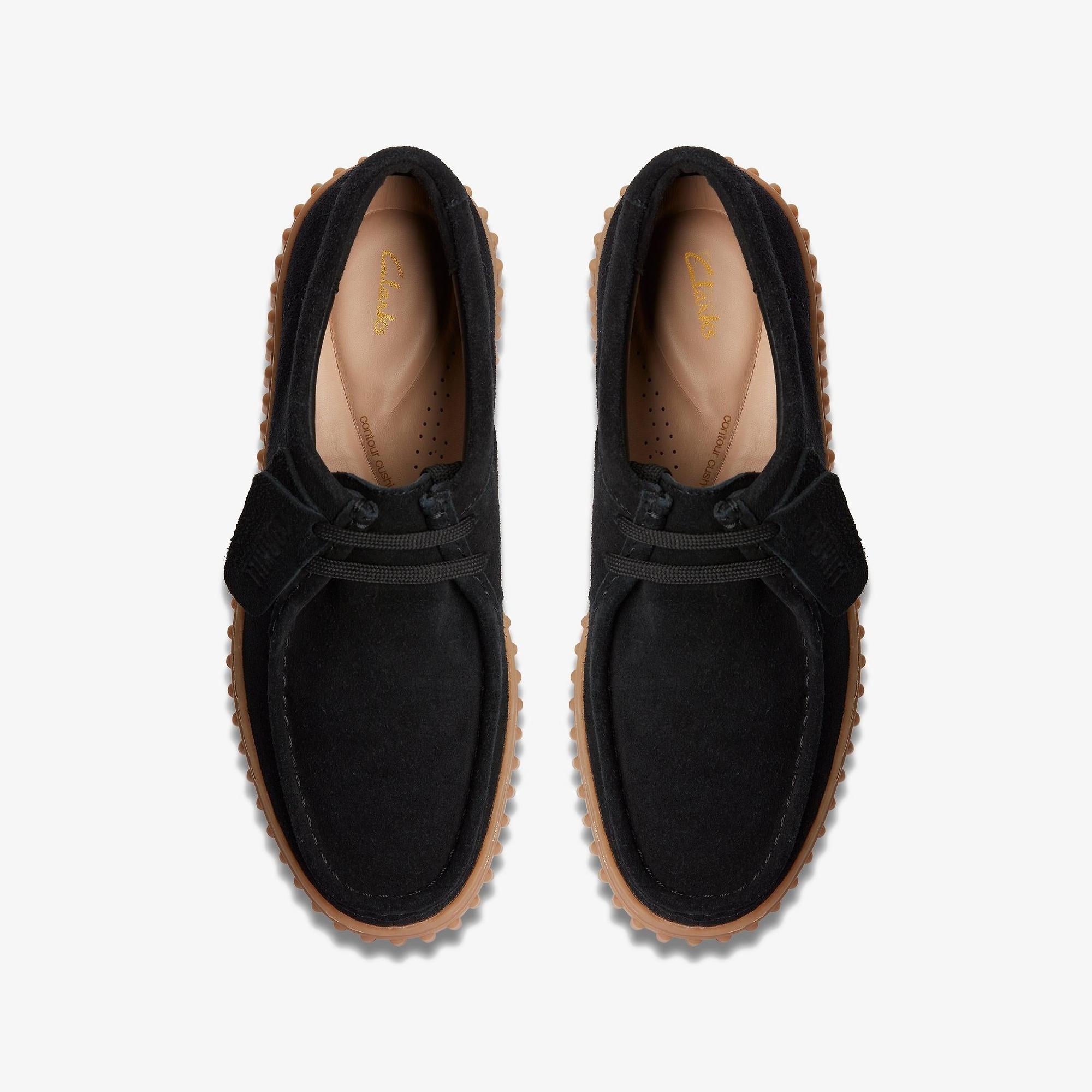 Clarks Torhill Bee ブラックスエード レディース 24.5 Torhill Bee / レディース トーヒルビー （ブラックスエード