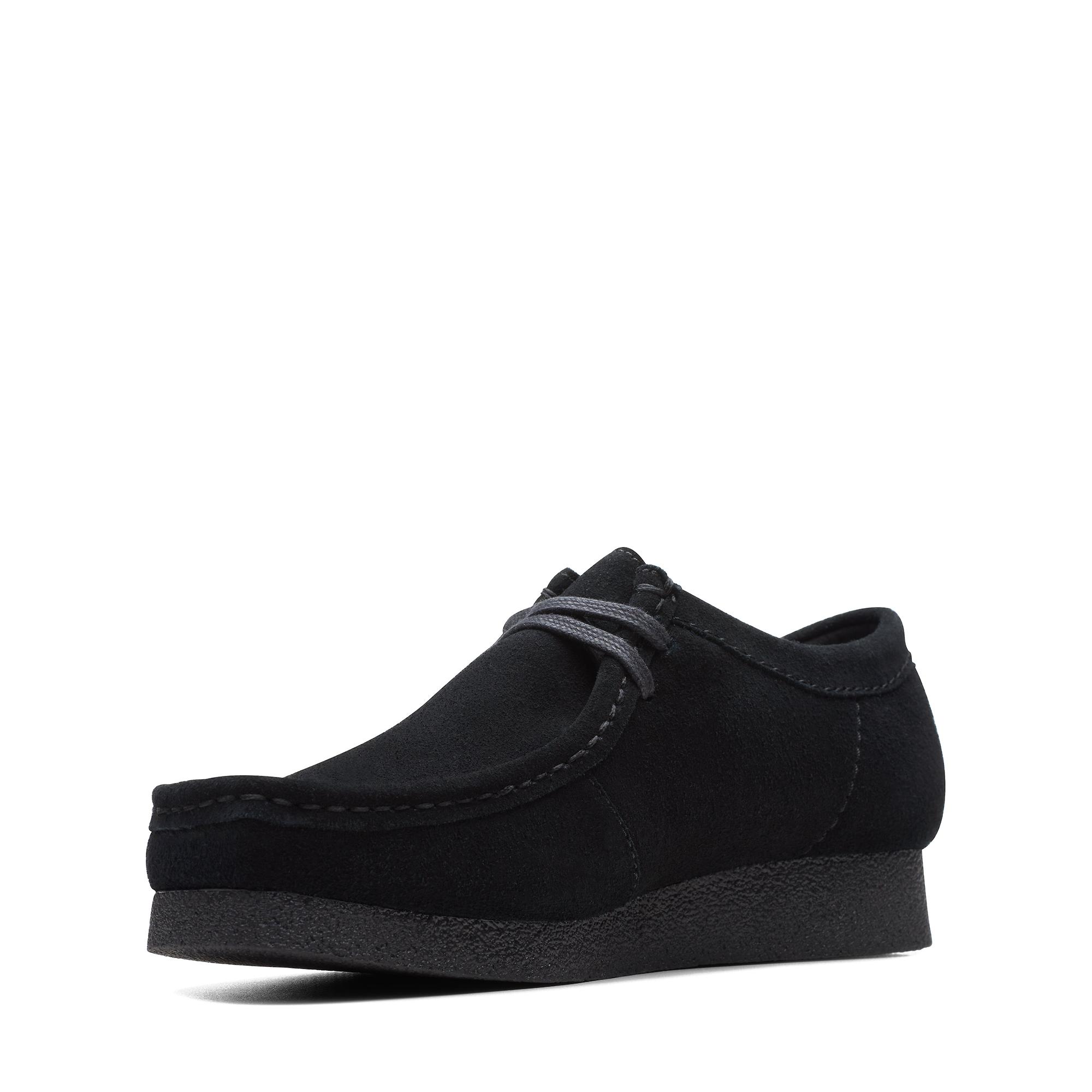 Product image 4 of 7 of Clarks Men's Wallabee Evo Suede Shoe - Black