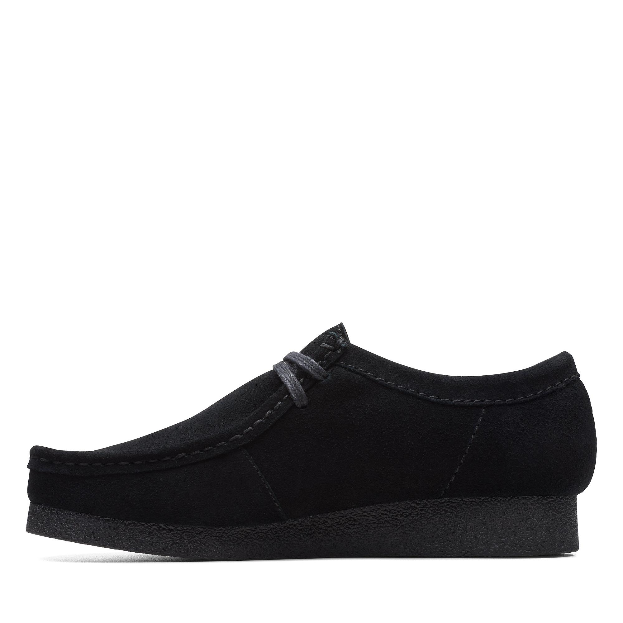 Product image 2 of 7 of Clarks Men's Wallabee Evo Suede Shoe - Black