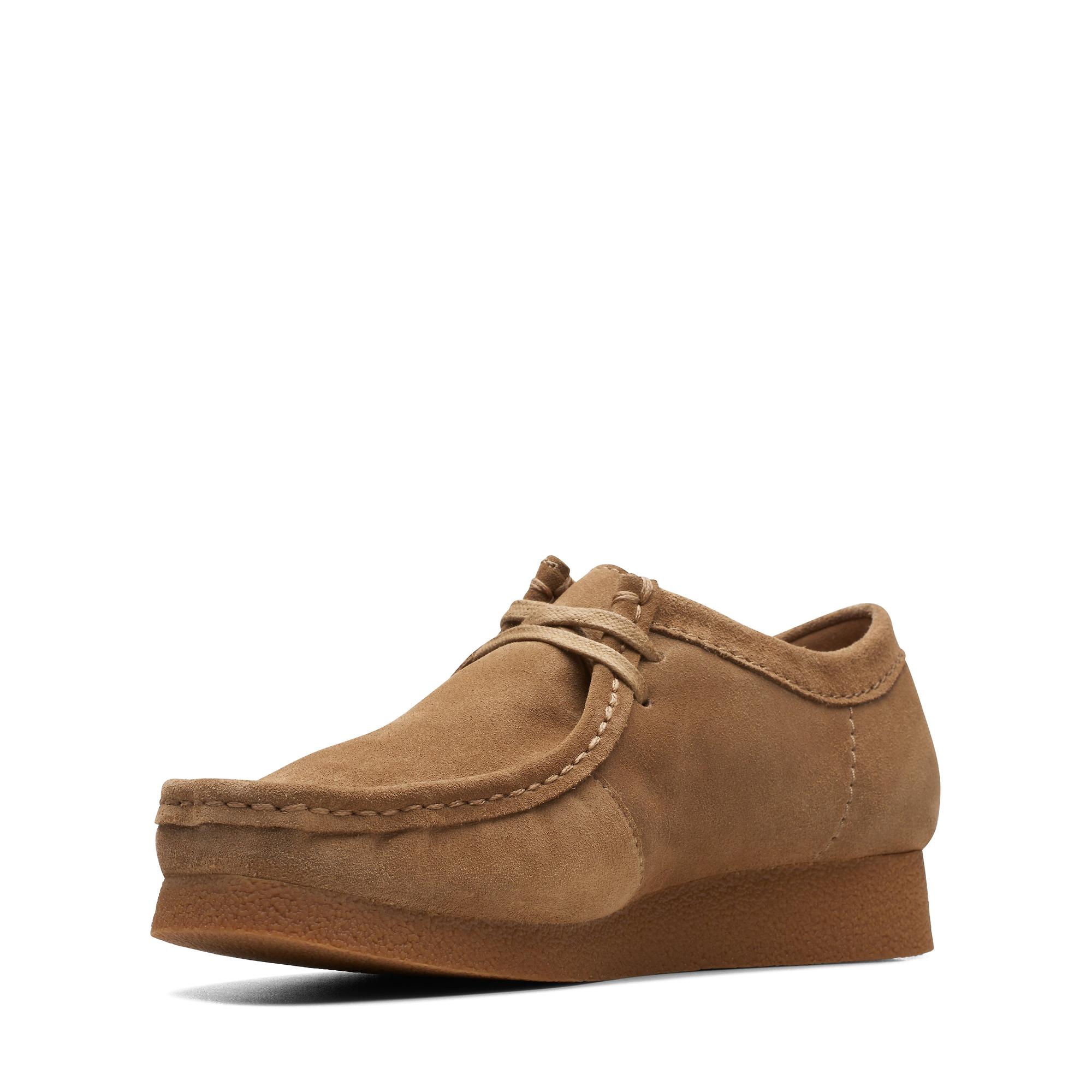 Product image 4 of 7 of Clarks Men's Wallabee Evo Shoes - Dark Sand Suede