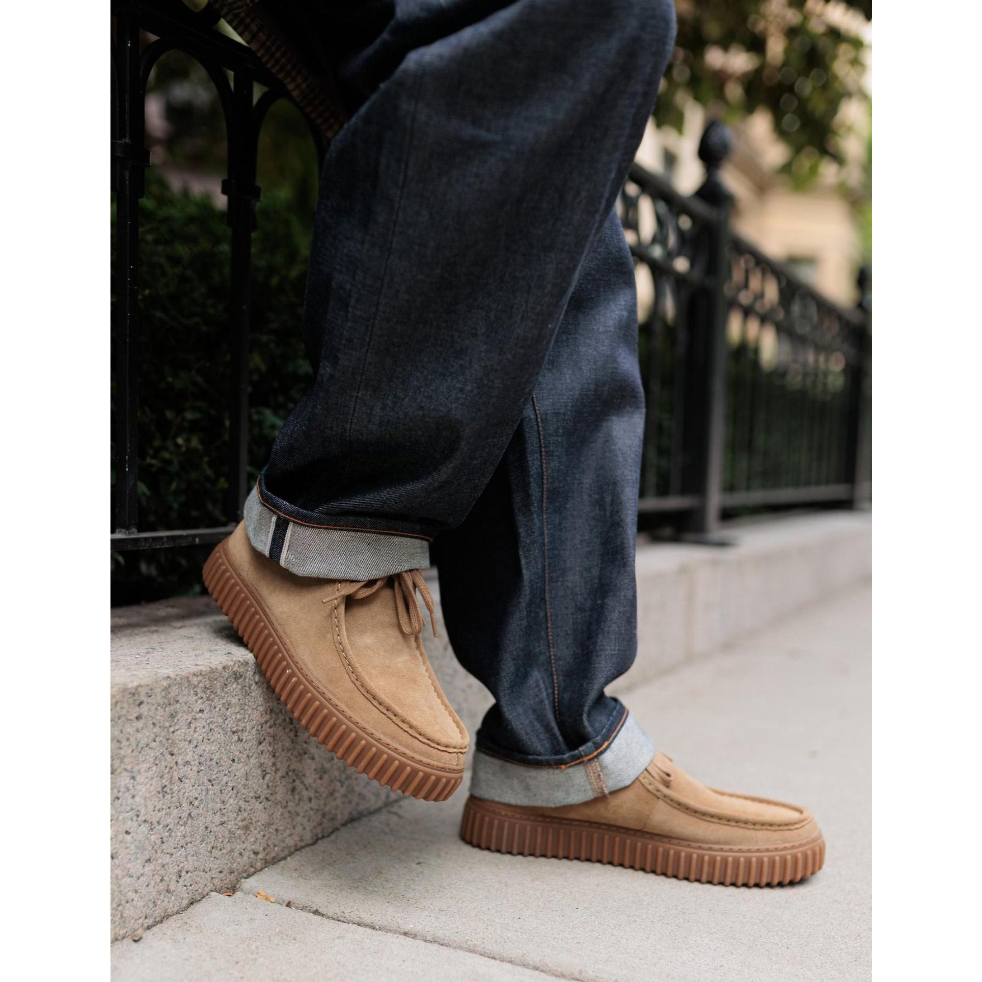 Product image 2 of 12 of Clarks Men's Torhill Lo Shoes - Dark Sand Suede