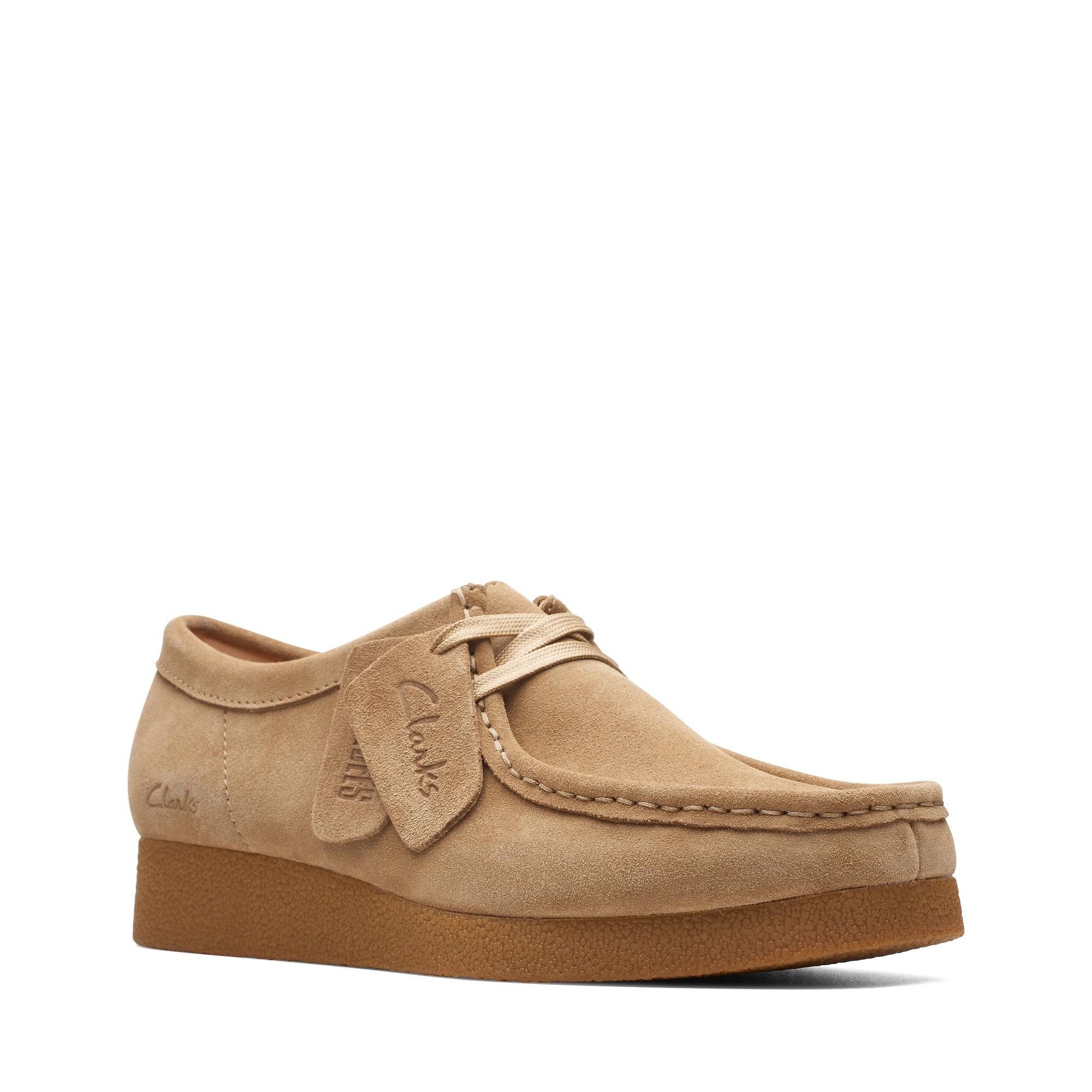 Product image 3 of 7 of Clarks Women's Wallabee Evo Suede - Dark Sand