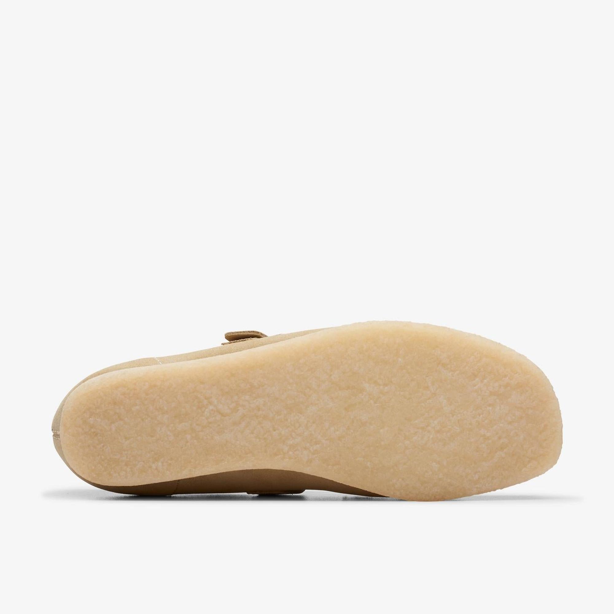 Product image 4 of 7 of Clarks Originals Women's Wallabee T-Bar Shoes - Maple Suede