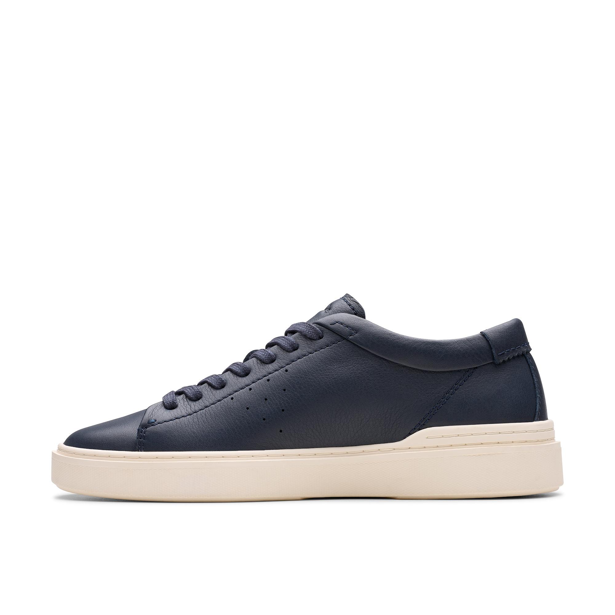 Product image 2 of 7 of Clarks Men's Craft Swift Leather Trainers - Navy