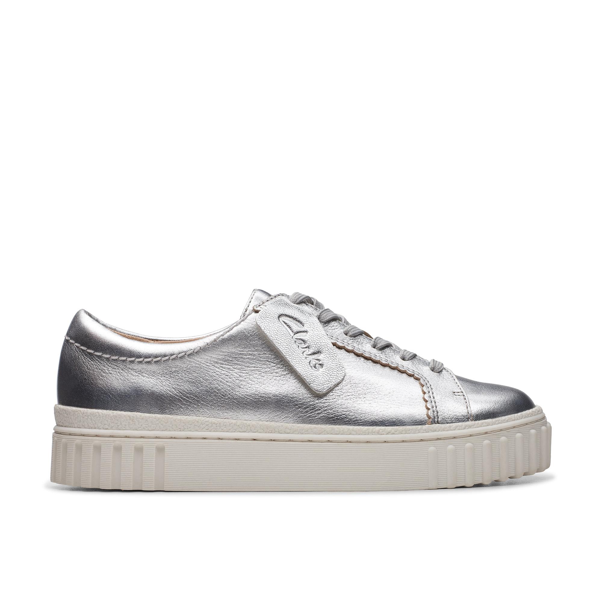 Product image 1 of 7 of Clarks Women's Mayhill Walk - Silver Metallic