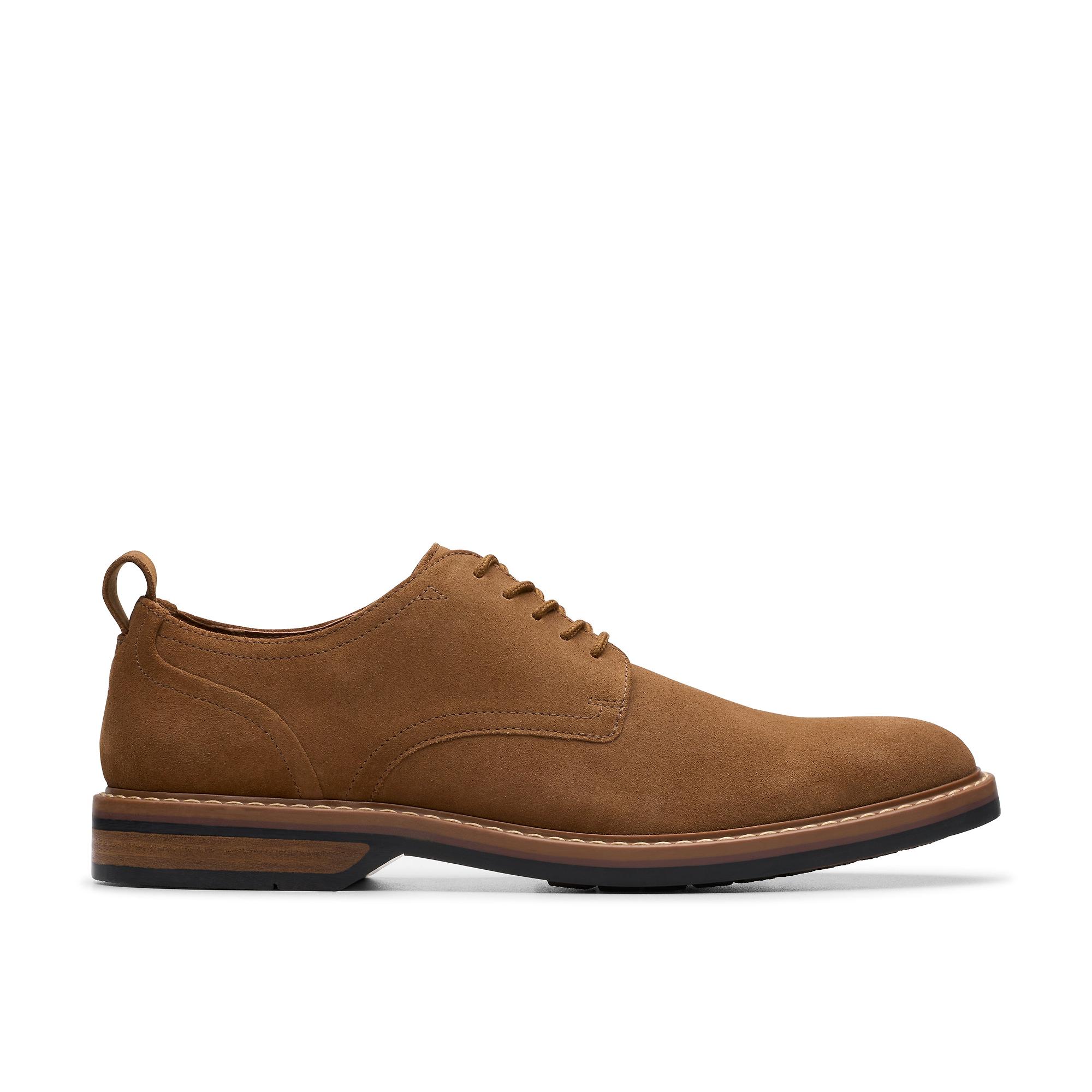 Product image 1 of 7 of Clarks Aldwin Lace Suede - Cola