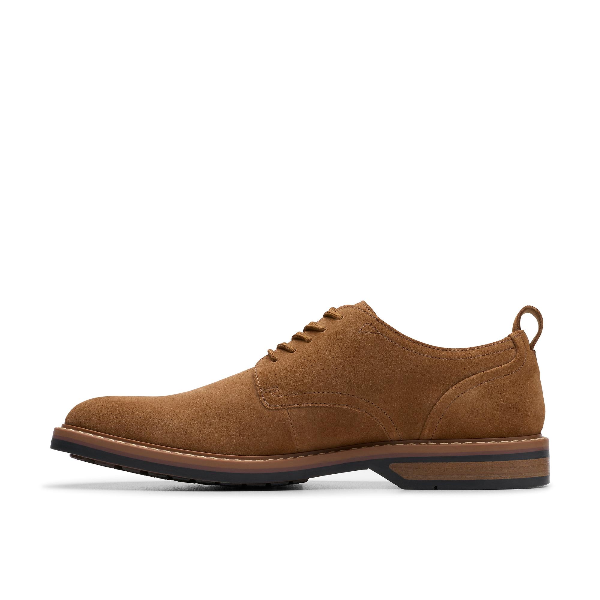 Product image 2 of 7 of Clarks Aldwin Lace Suede - Cola