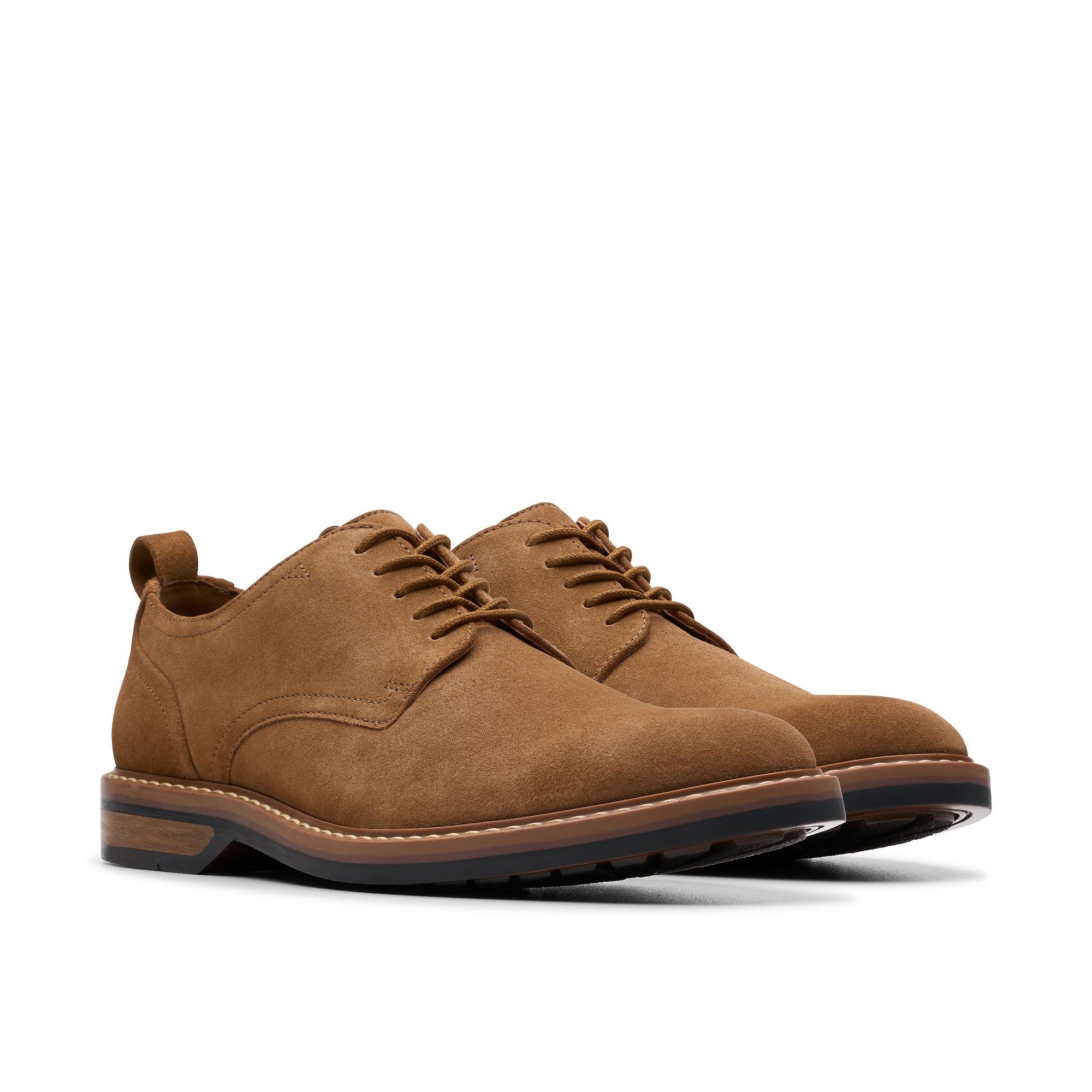 Product image 4 of 7 of Clarks Aldwin Lace Suede - Cola