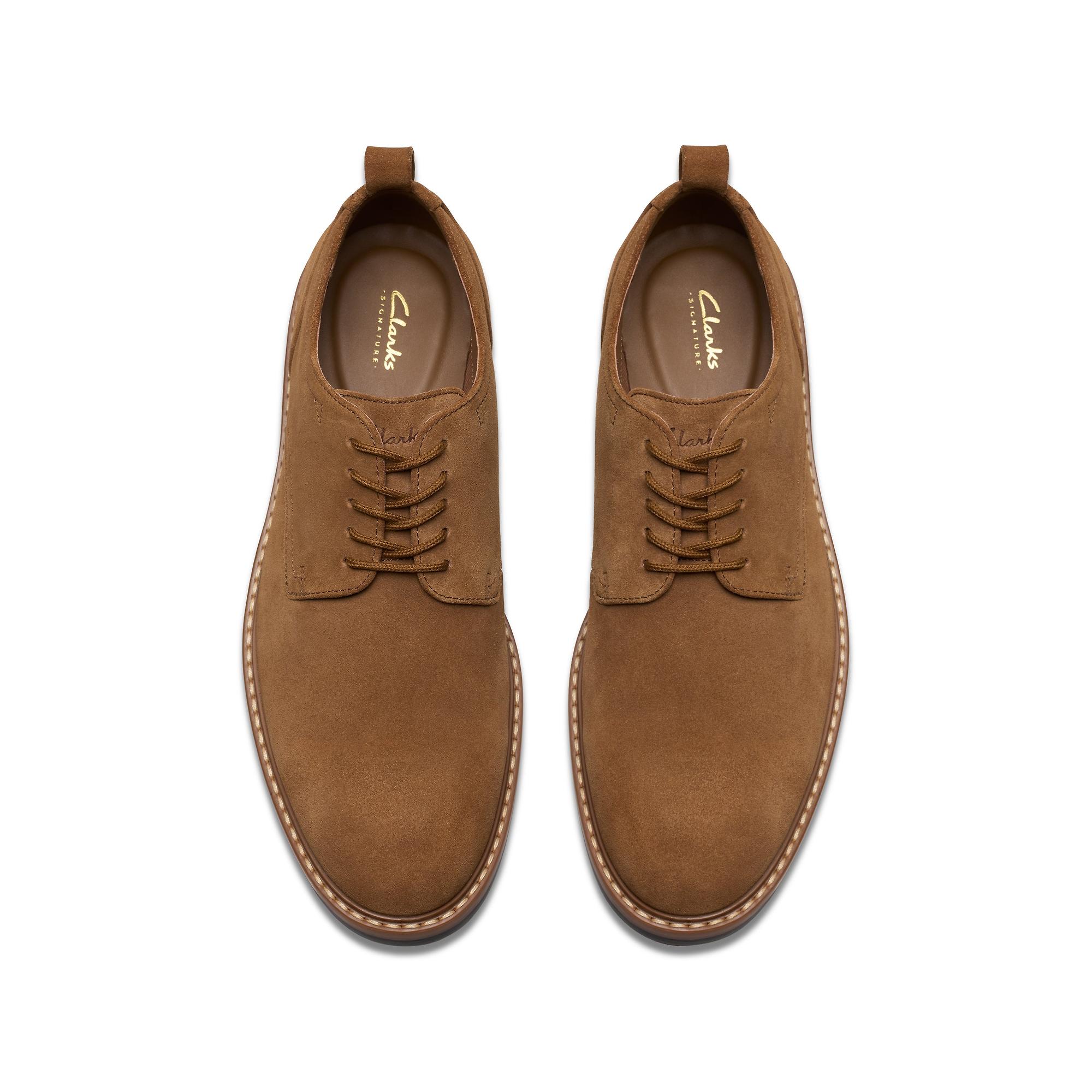 Product image 5 of 7 of Clarks Aldwin Lace Suede - Cola