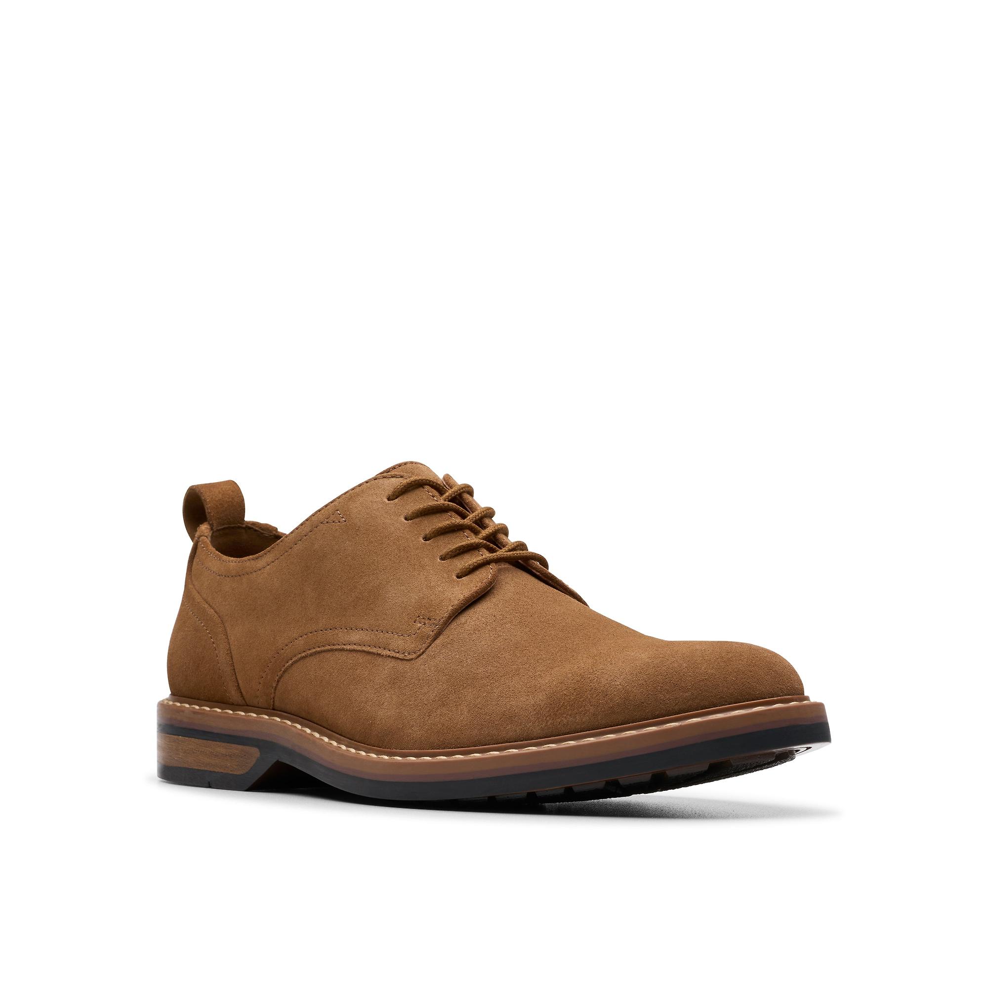 Product image 3 of 7 of Clarks Aldwin Lace Suede - Cola