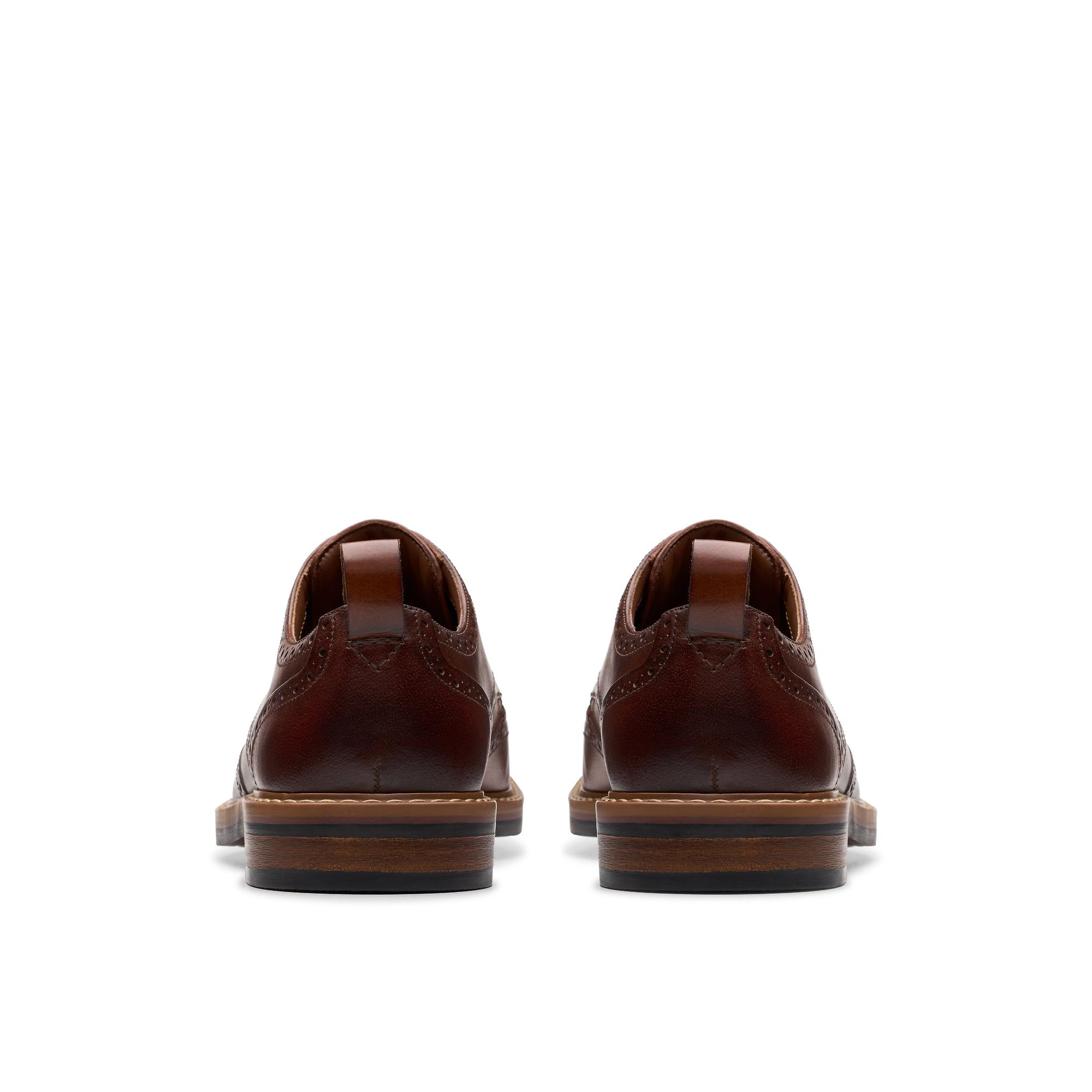 Product image 7 of 8 of Clarks Men's Aldwin Limit Brogues - Mid Tan Leather