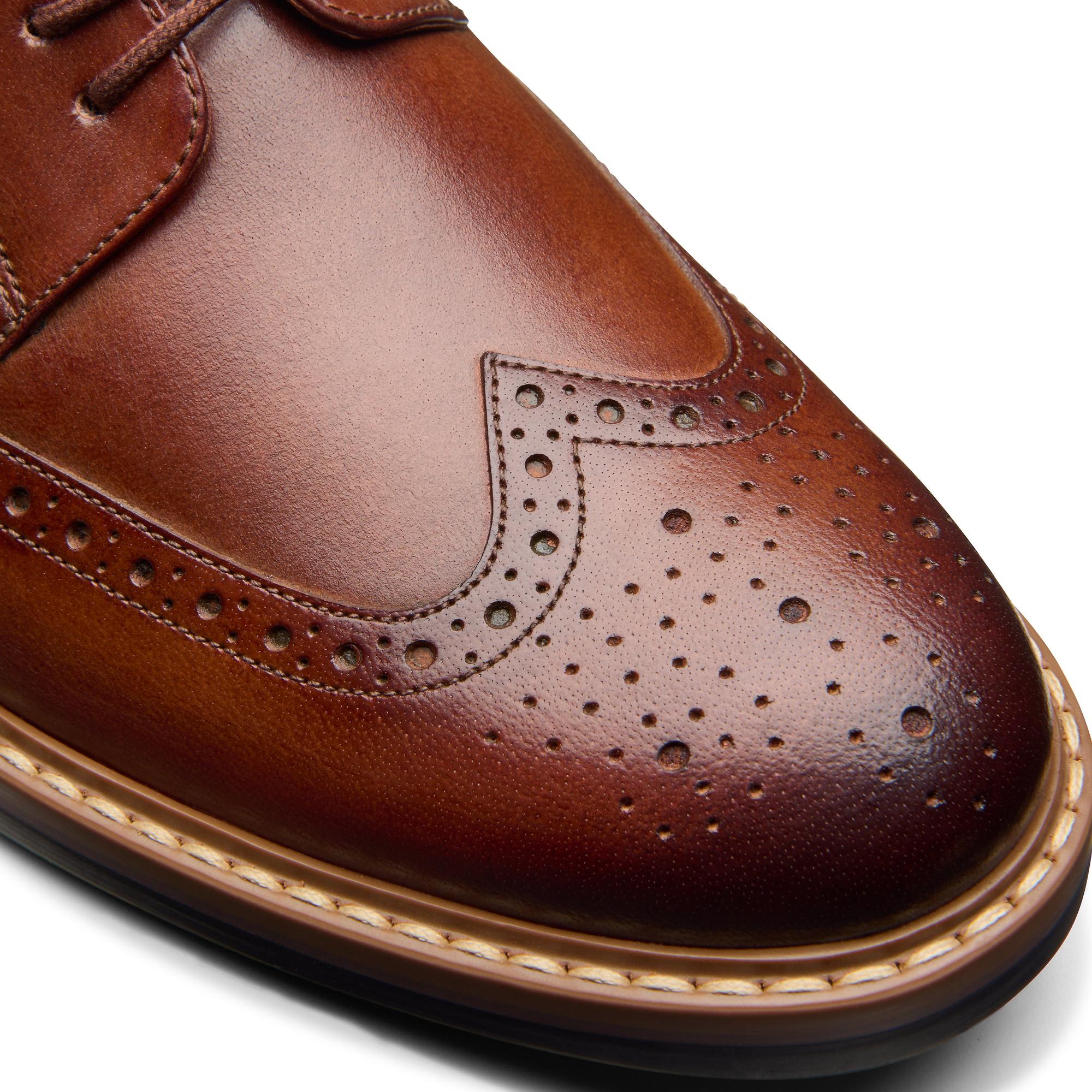 Product image 6 of 8 of Clarks Men's Aldwin Limit Brogues - Mid Tan Leather