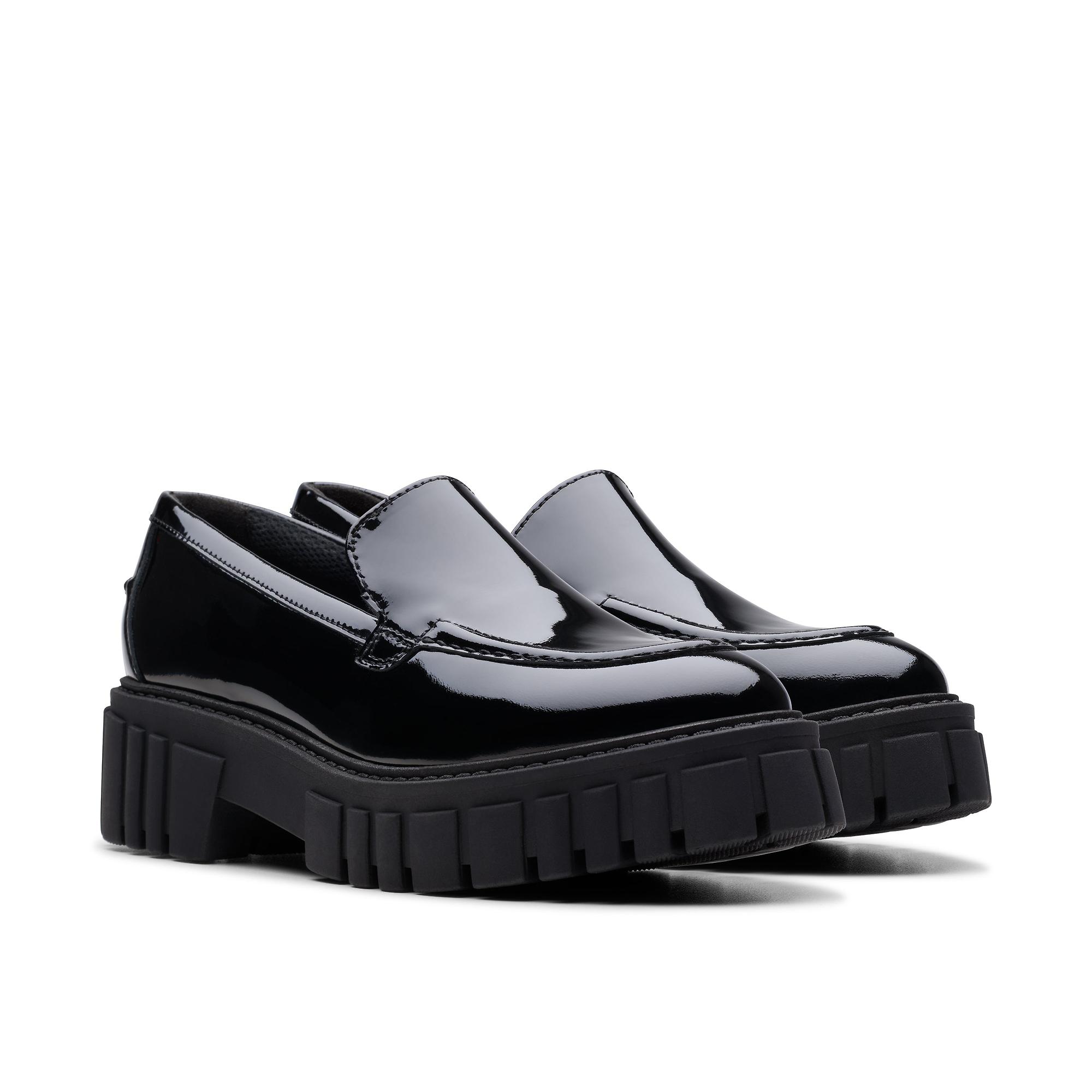 Product image 4 of 7 of Clarks Women's Page Leather Loafers - Black