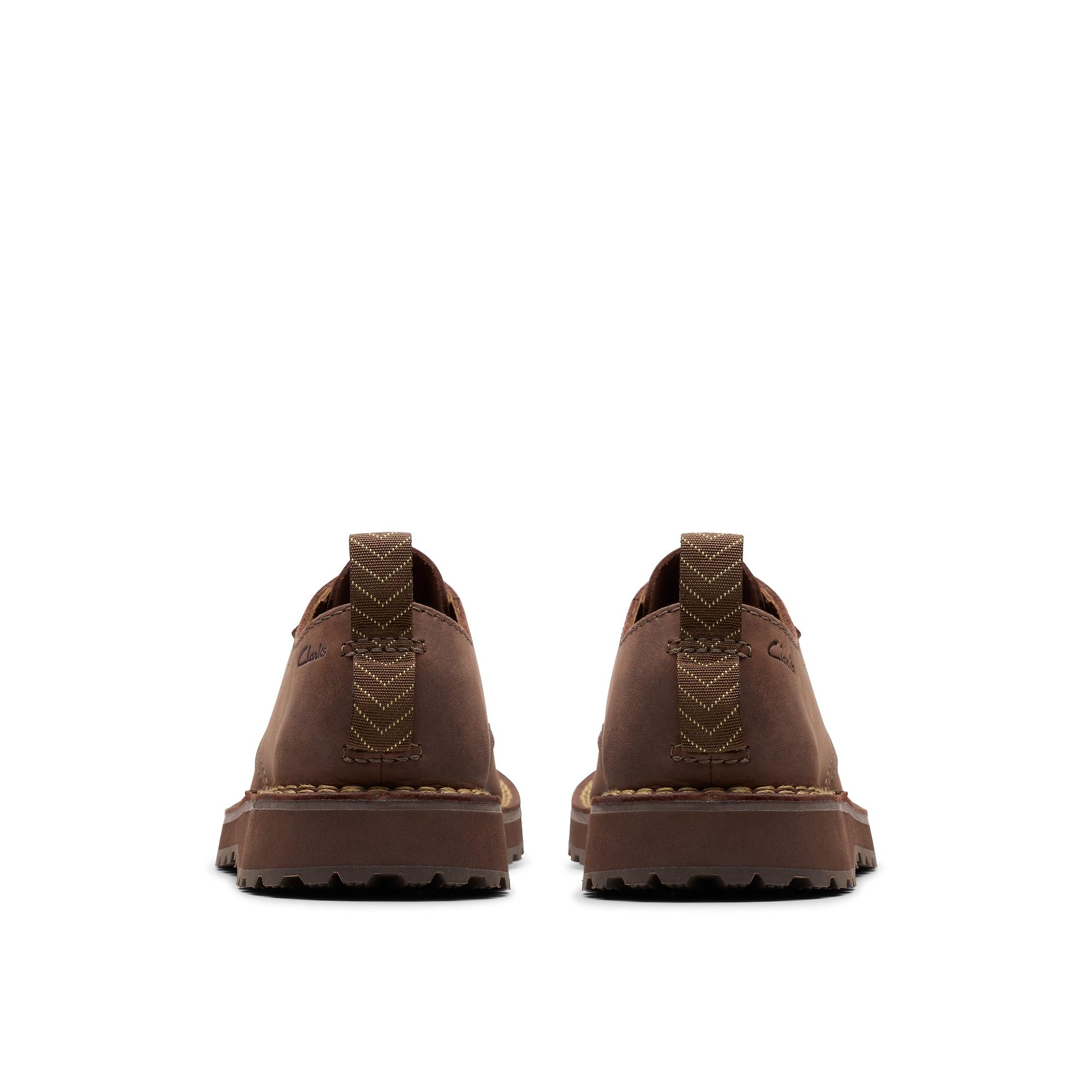 Product image 6 of 7 of Clarks Solsbury Lace Leather Shoe - Dark Brown