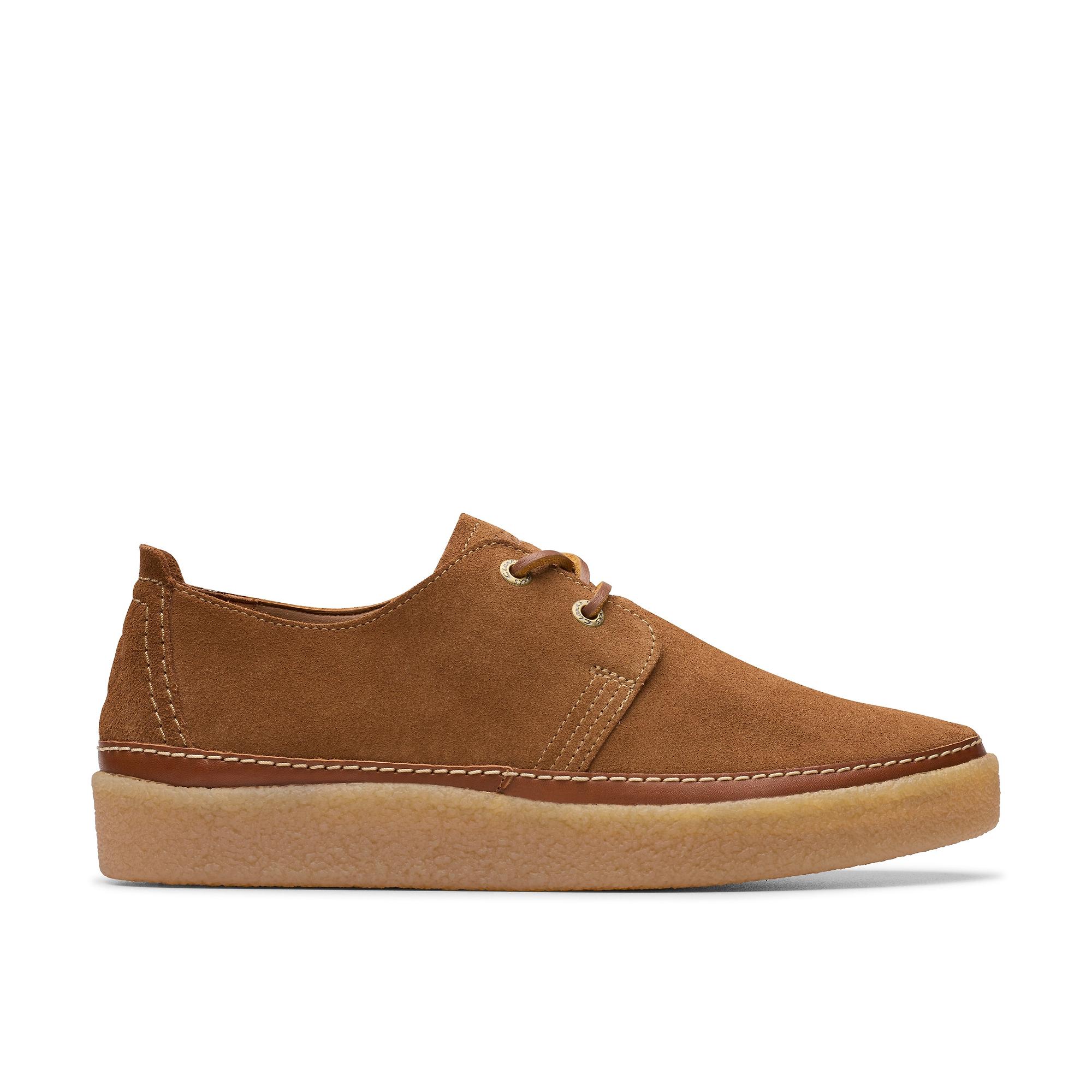 Product image 1 of 8 of Clarks Clarkwood Low Suede Shoe - Cola