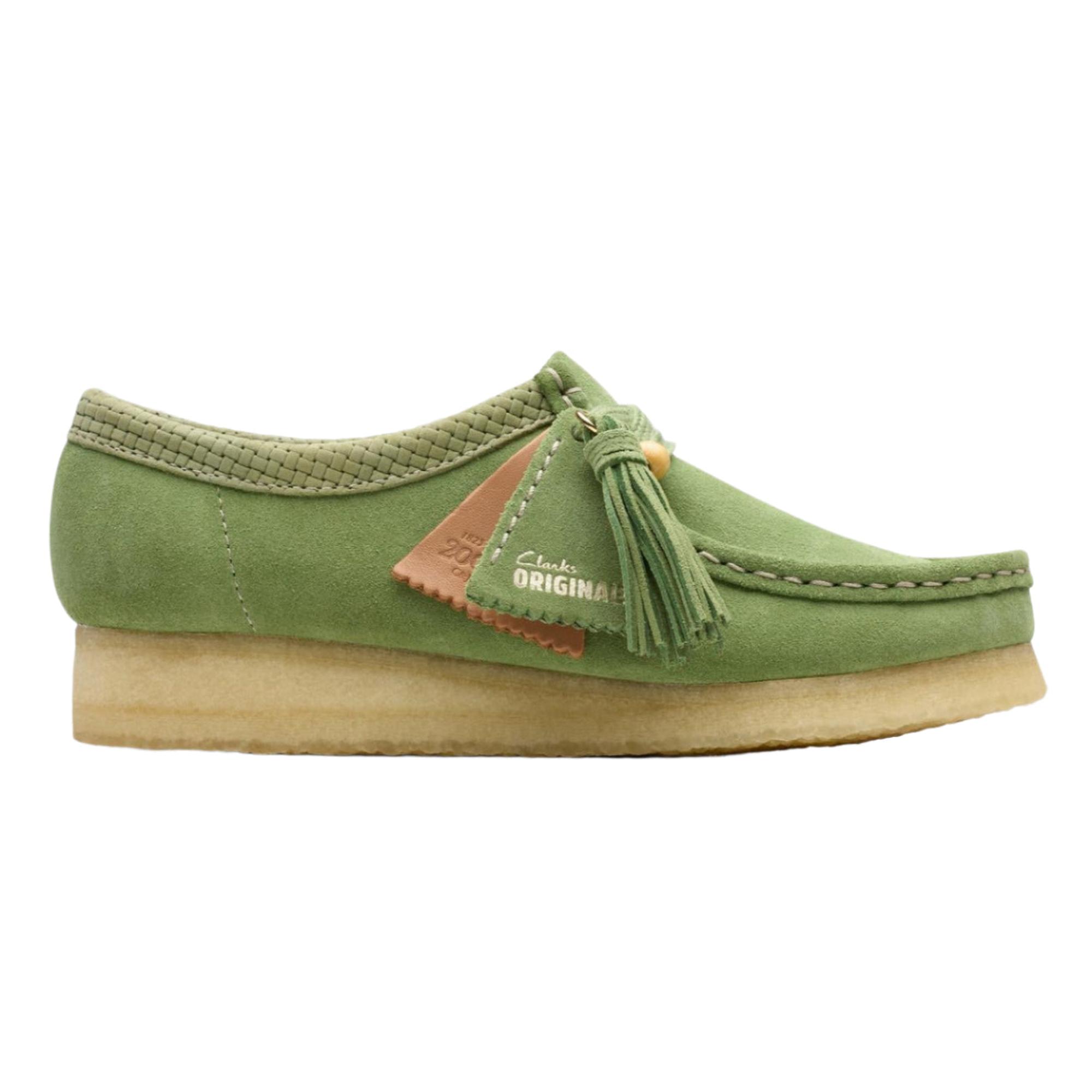 Product image 1 of 6 of Clarks Originals Women's Wallabee Shoes - Apple Suede