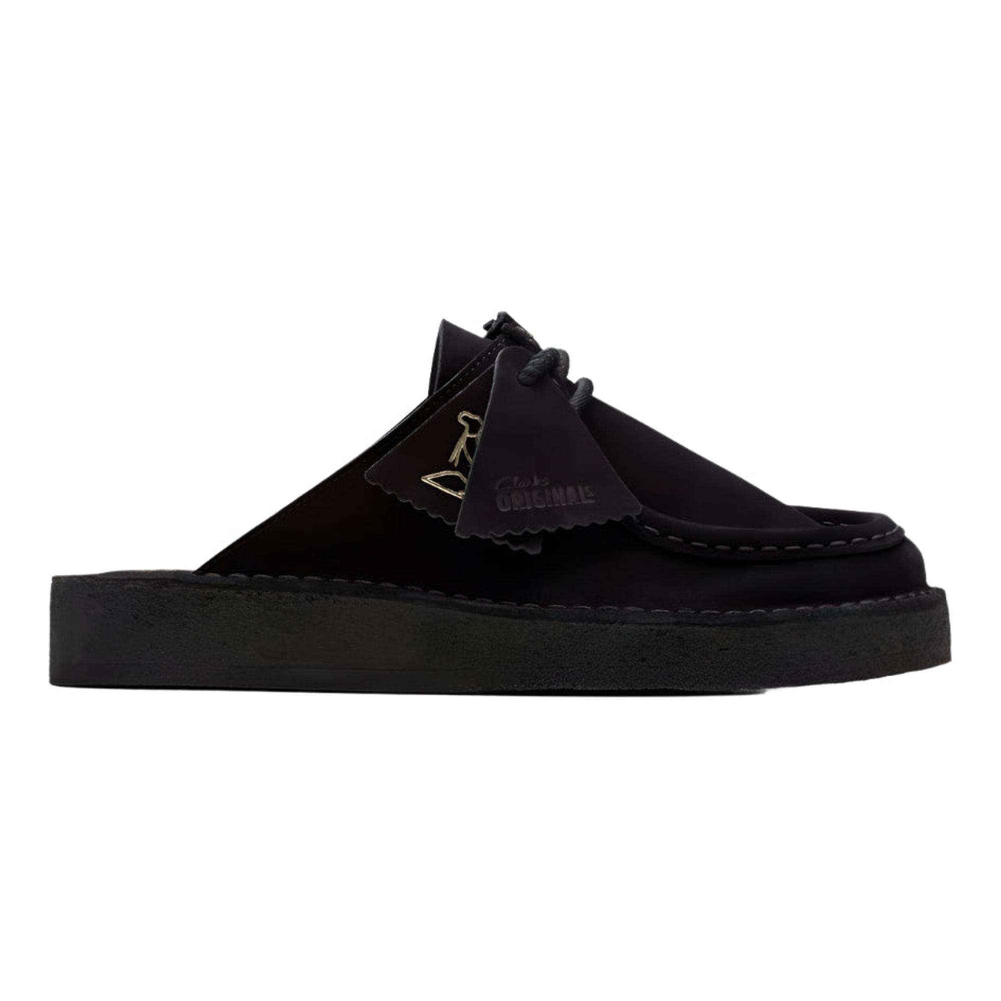 Product image 1 of 7 of Clarks Originals Women's Desert Nomad Mule - Black Suede
