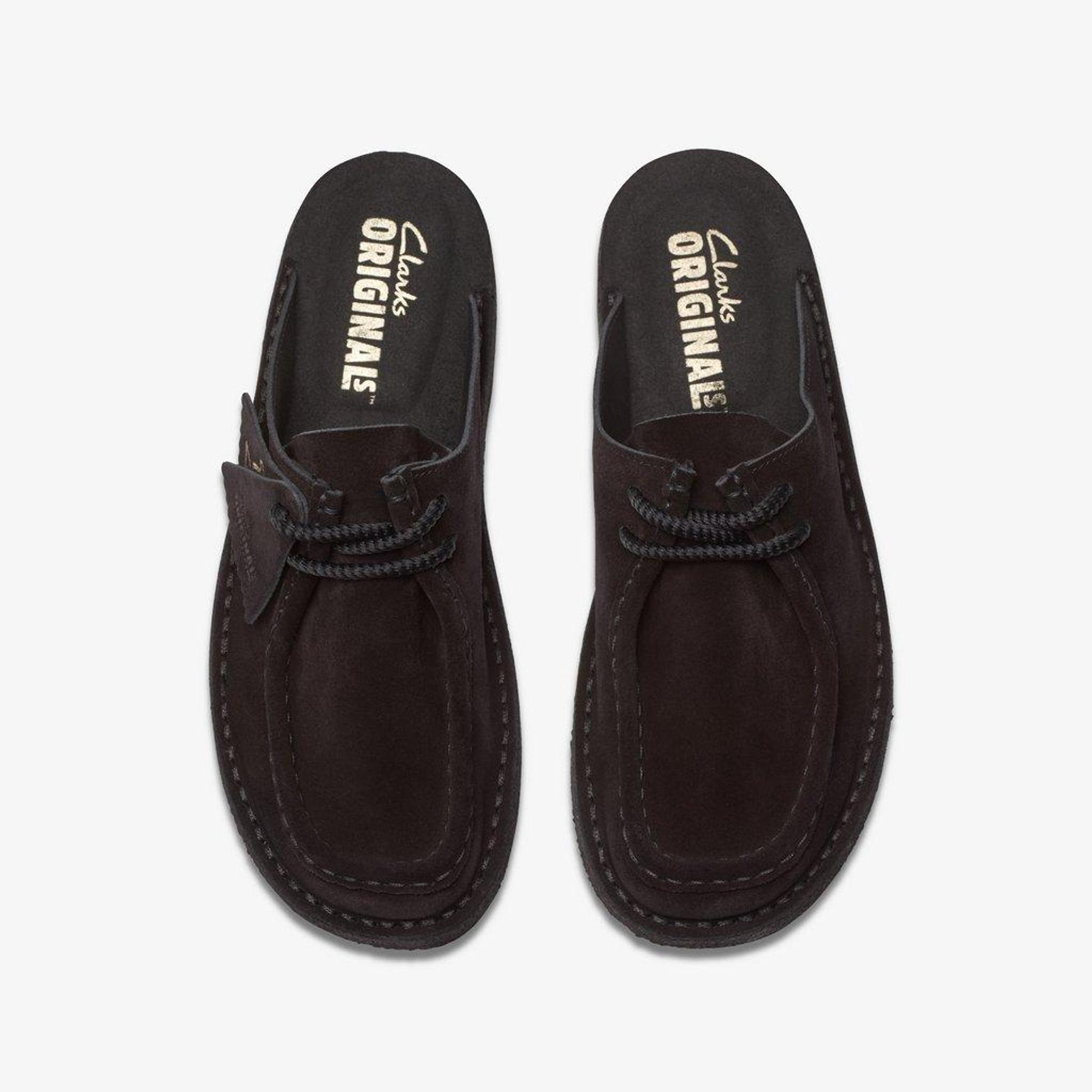 Product image 7 of 7 of Clarks Originals Women's Desert Nomad Mule - Black Suede