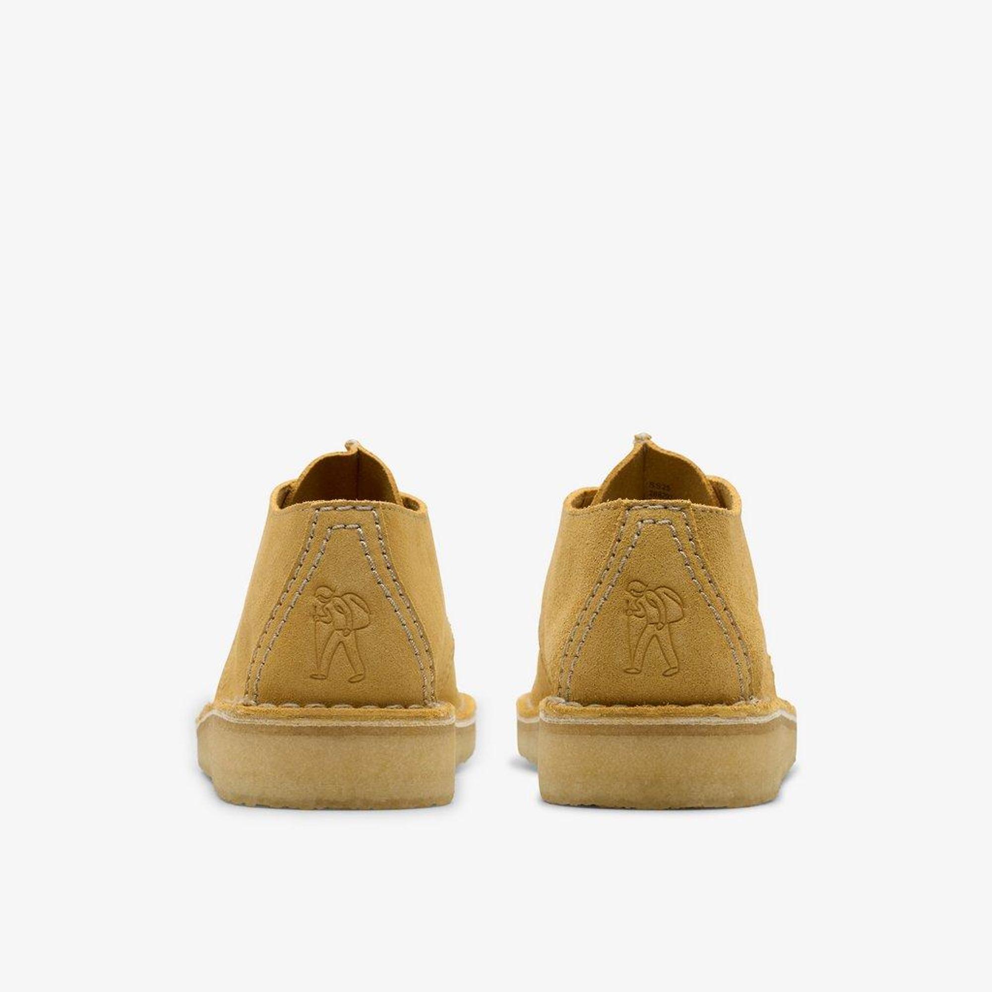 Product image 5 of 7 of Clarks Originals Women's Desert Trek Shoes - Golden Tan Suede