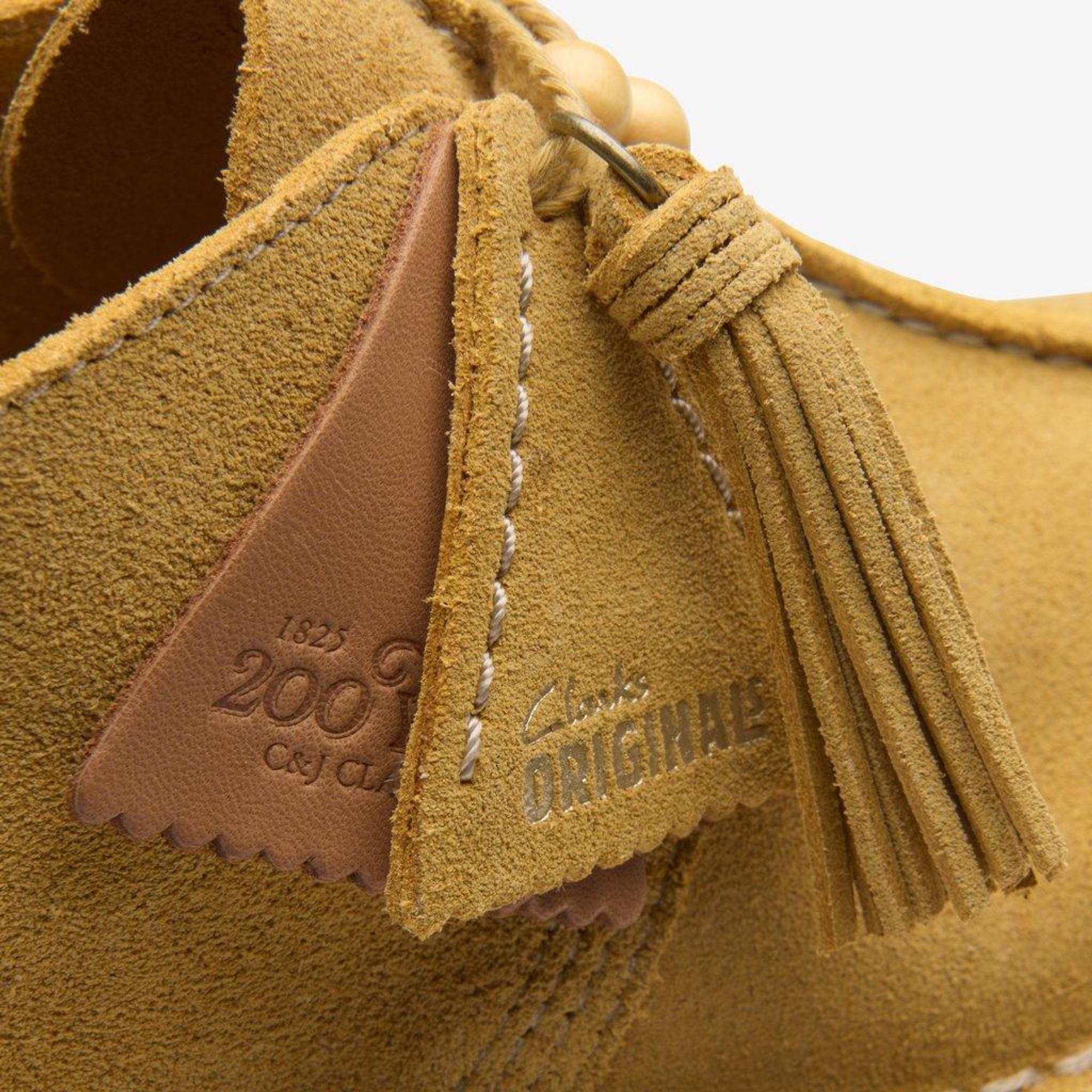 Product image 7 of 7 of Clarks Originals Women's Desert Trek Shoes - Golden Tan Suede