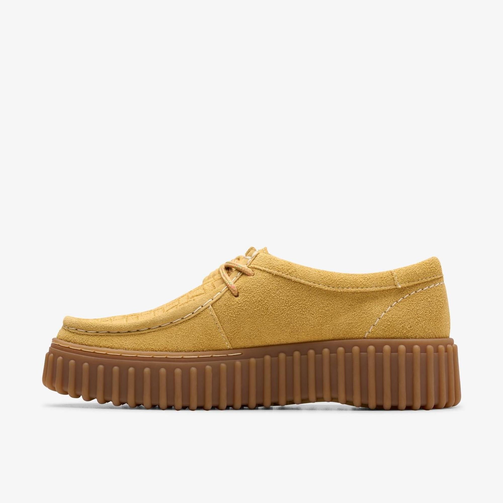 Product image 6 of 11 of Clarks Women's Torhill Bee - Golden Tan Suede