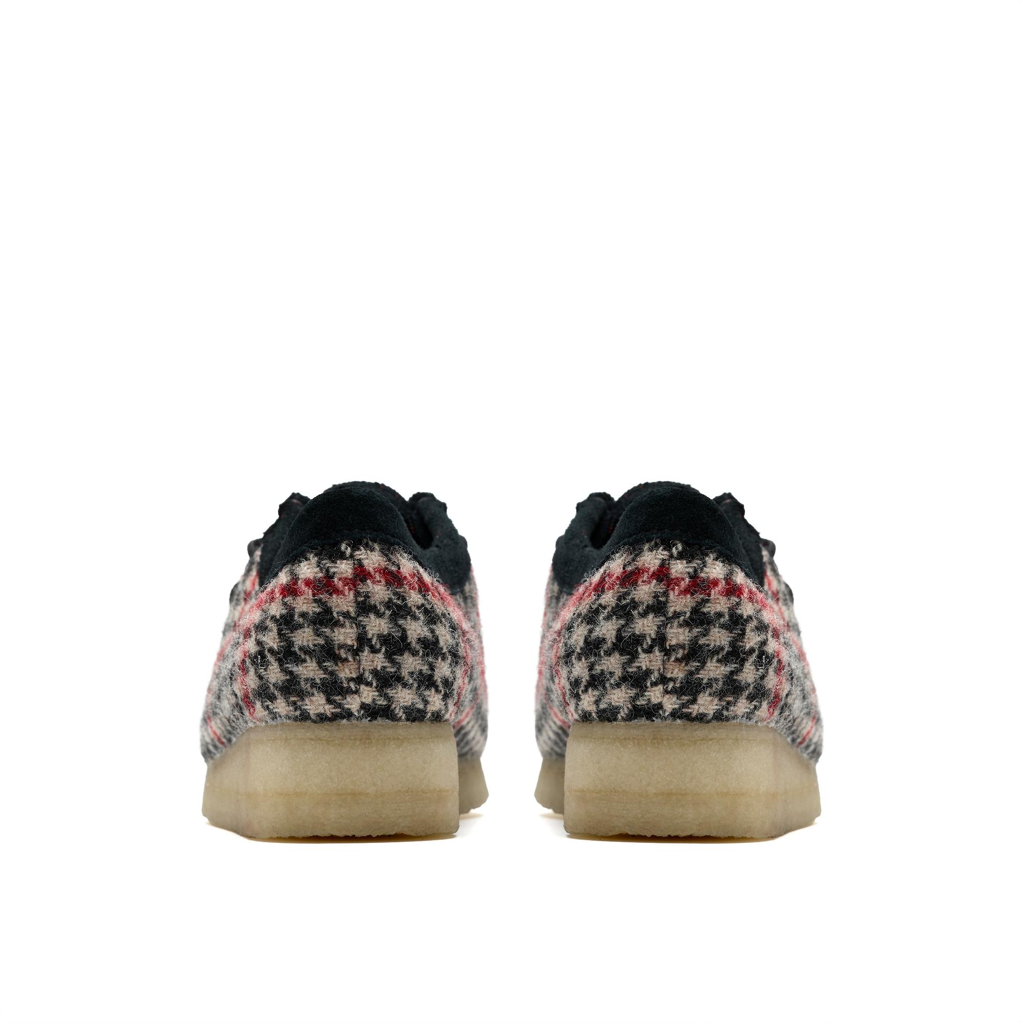 Product image 5 of 8 of Clarks Originals Women's Wallabee Shoes - Black Harris Tweed