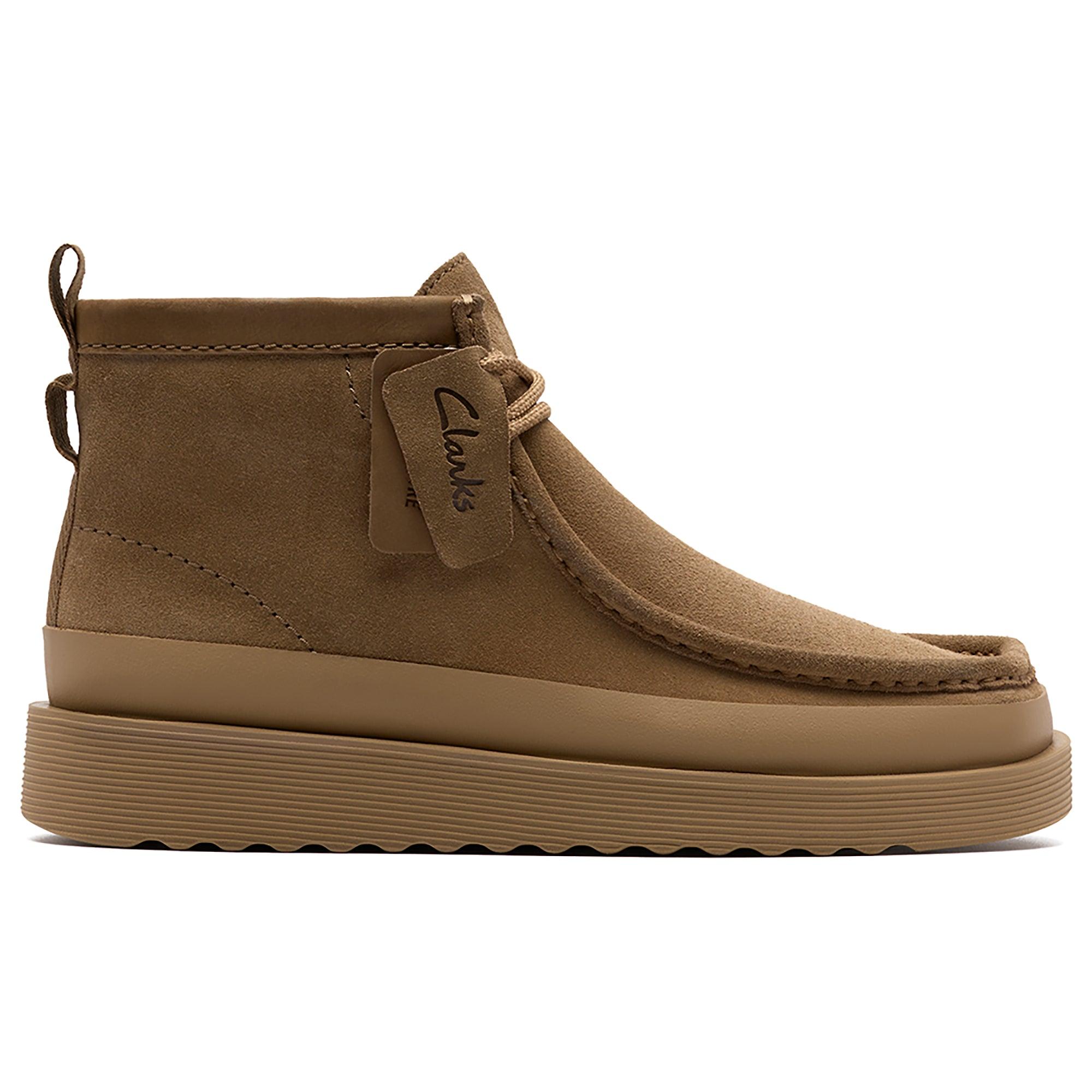 Product image 1 of 8 of Clarks Men's Wallabee FTR2 Hi Boots - Dark Sand Suede
