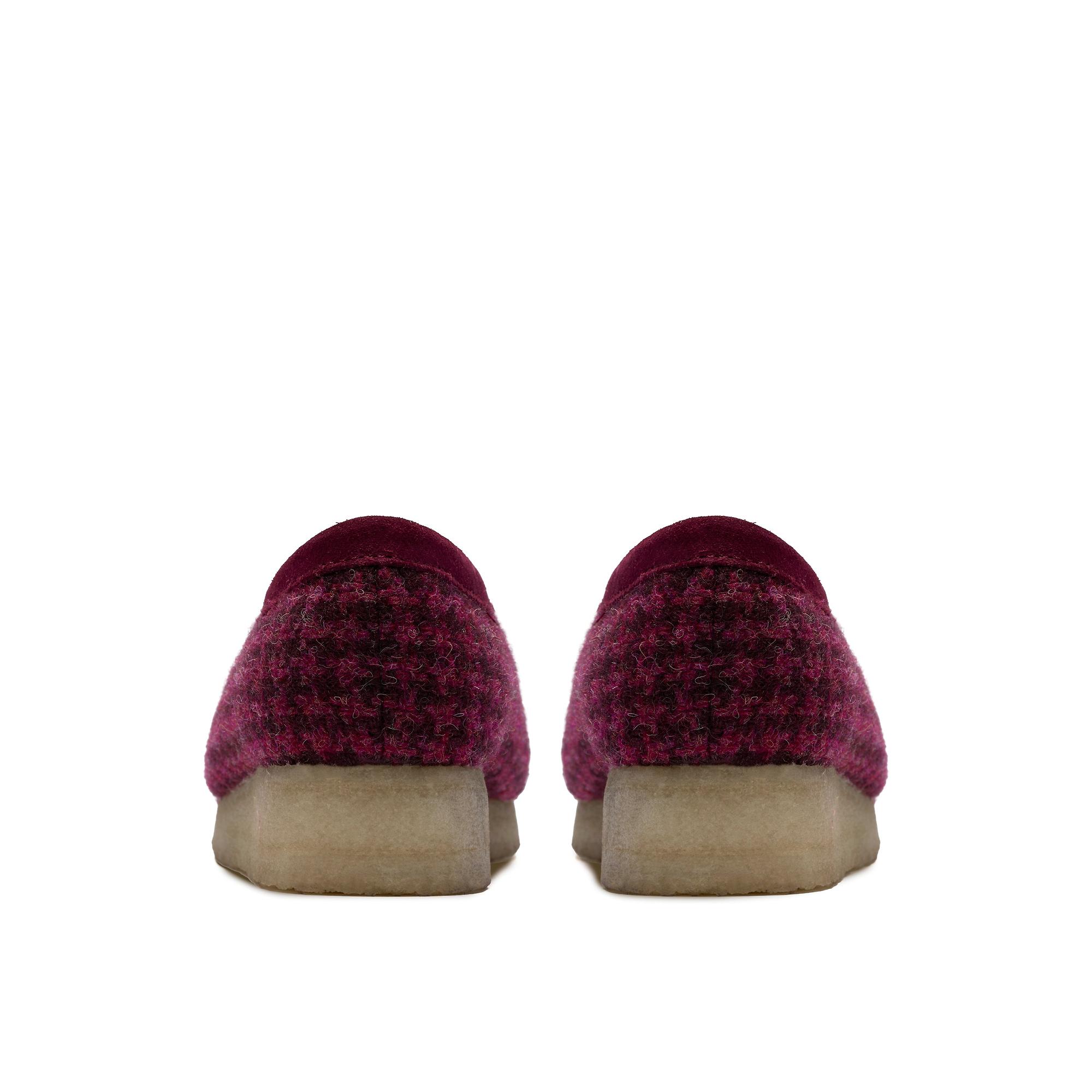 Product image 5 of 8 of Clarks Originals Women's Wallabee Shoes - Purple Harris Tweed