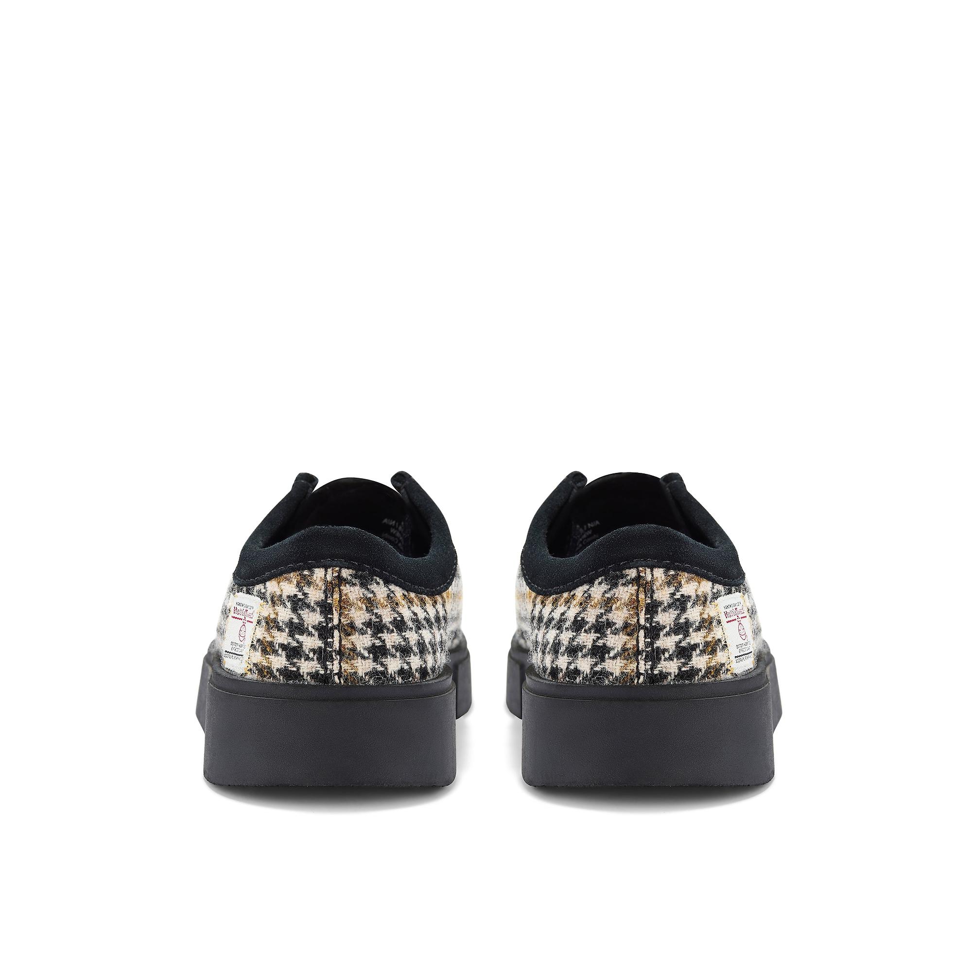 Product image 5 of 6 of Clarks Men's Torview Shoes - Harris Tweed Black Combi