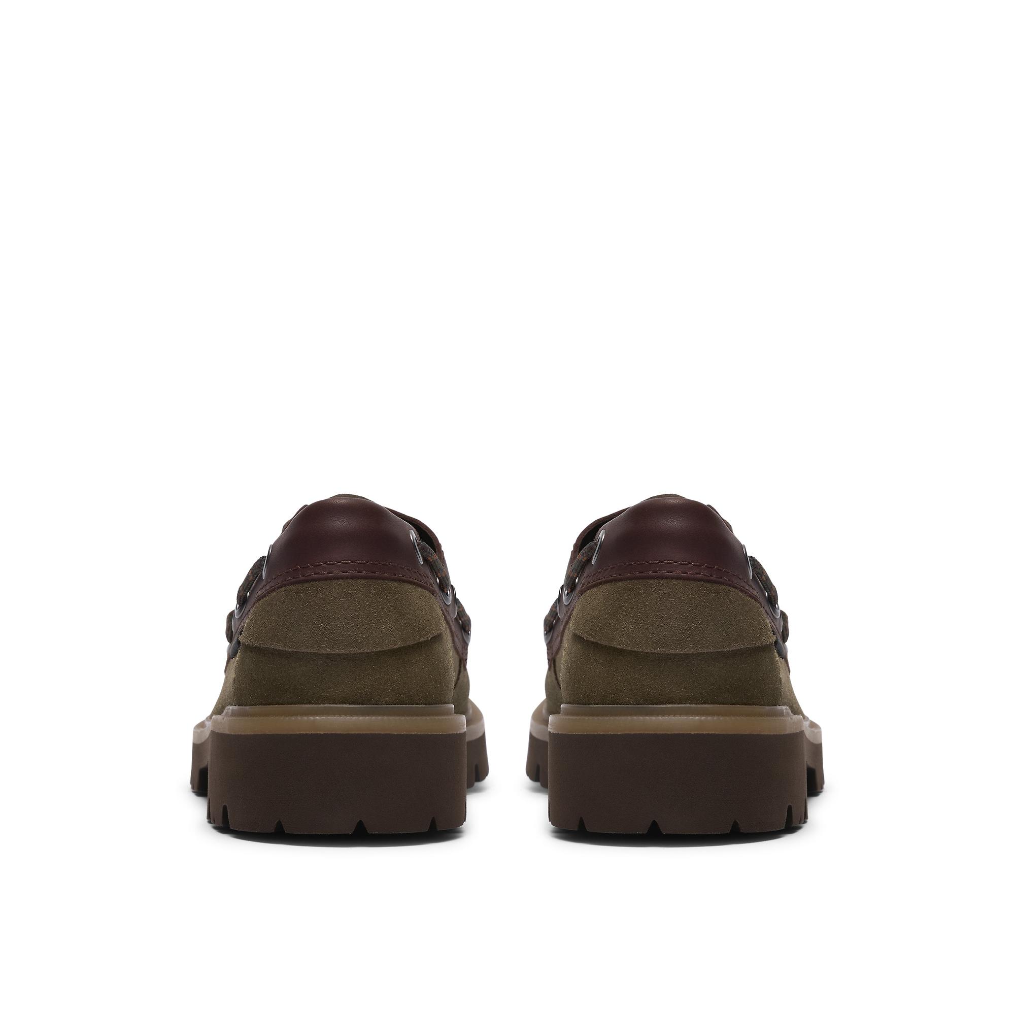 Product image 5 of 8 of Clarks Men's Cleyhill Boat Shoes - Olive Combi