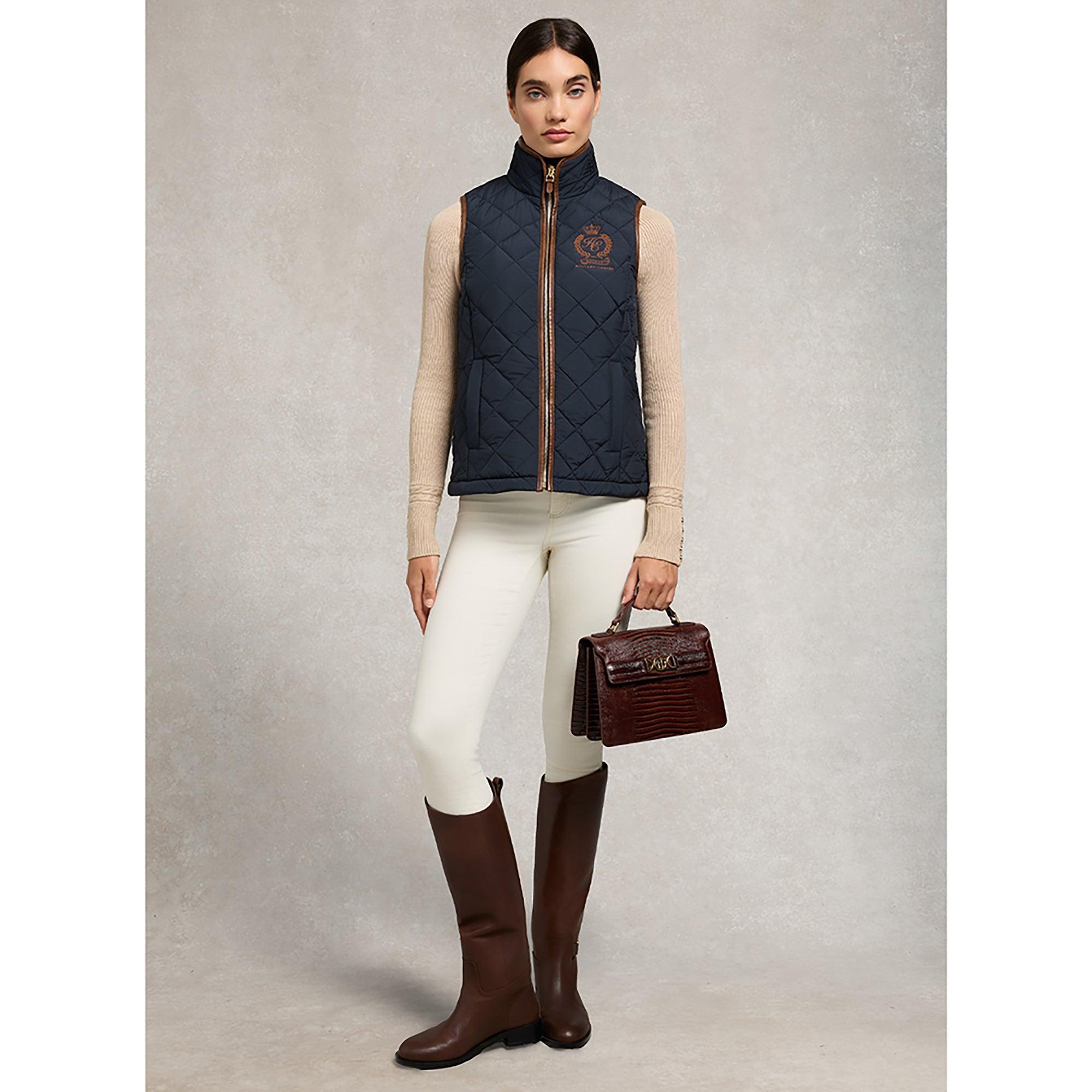 Product image 7 of 10 of Holland Cooper Women's Lightweight Country Gilet - Ink Navy