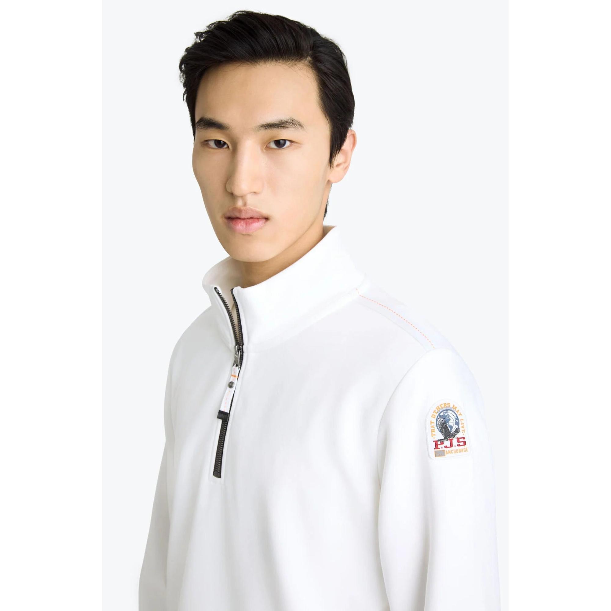 Product image 9 of 11 of Parajumpers Men's Broad Peak Half-Zip Fleece - True Blue