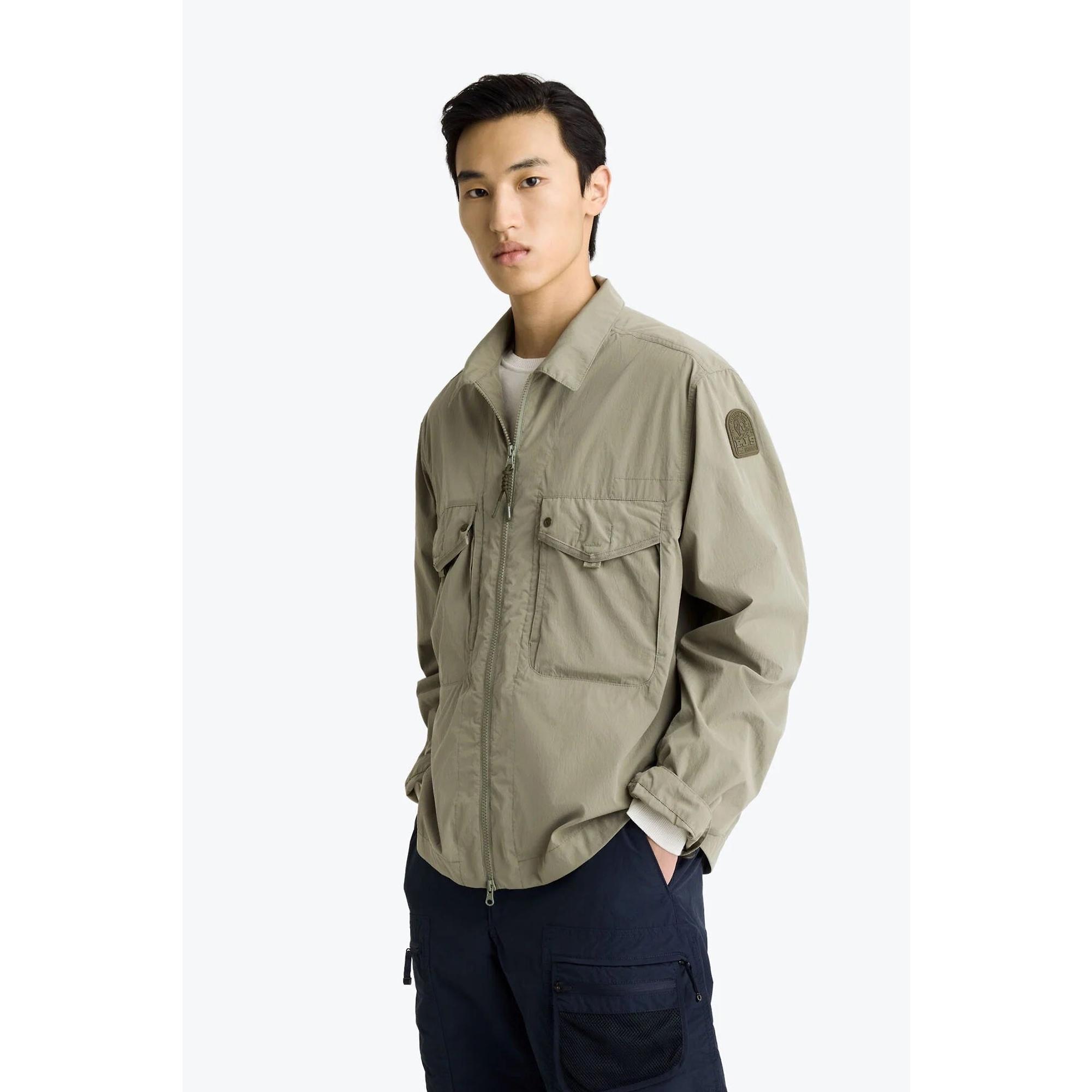 Product image 4 of 8 of Parajumpers Men's Elgin Overshirt - Ashen Sage