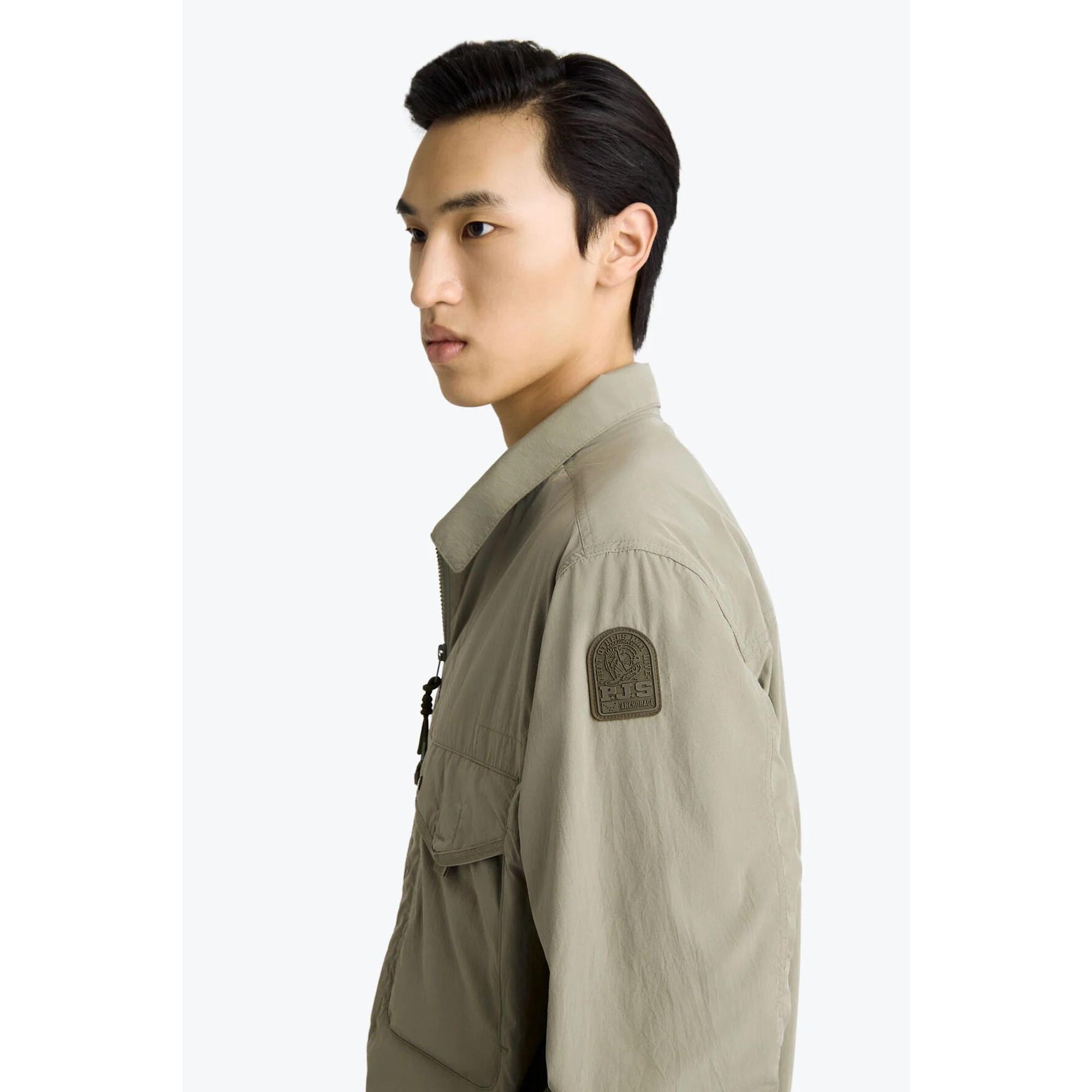 Product image 6 of 8 of Parajumpers Men's Elgin Overshirt - Ashen Sage