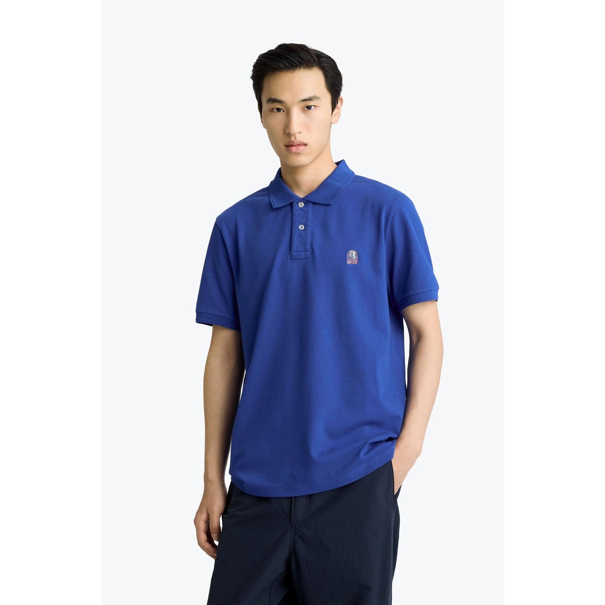 Product image 2 of 7 of Parajumpers Men's Wellington Polo Shirt - Royal