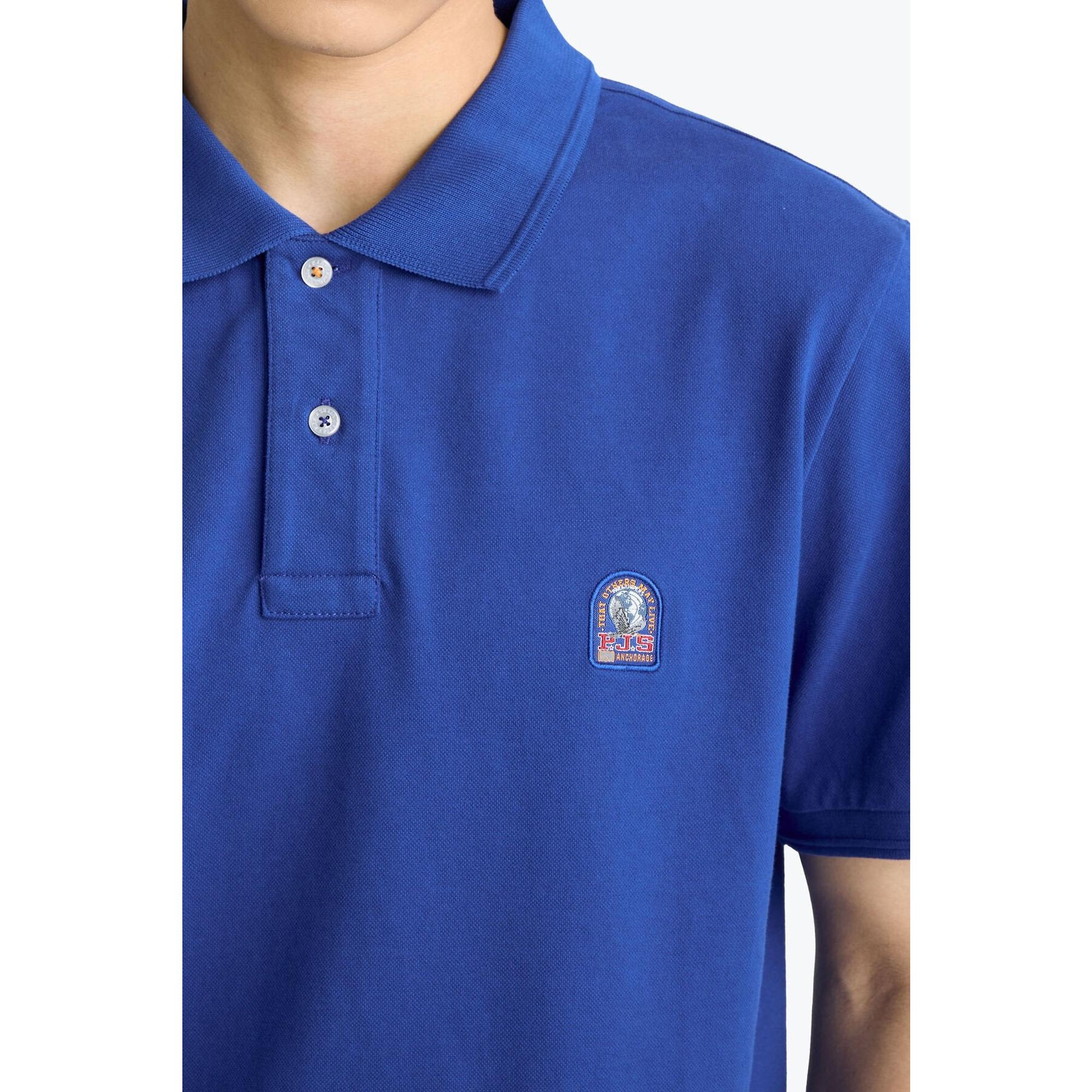 Product image 4 of 7 of Parajumpers Men's Wellington Polo Shirt - Royal