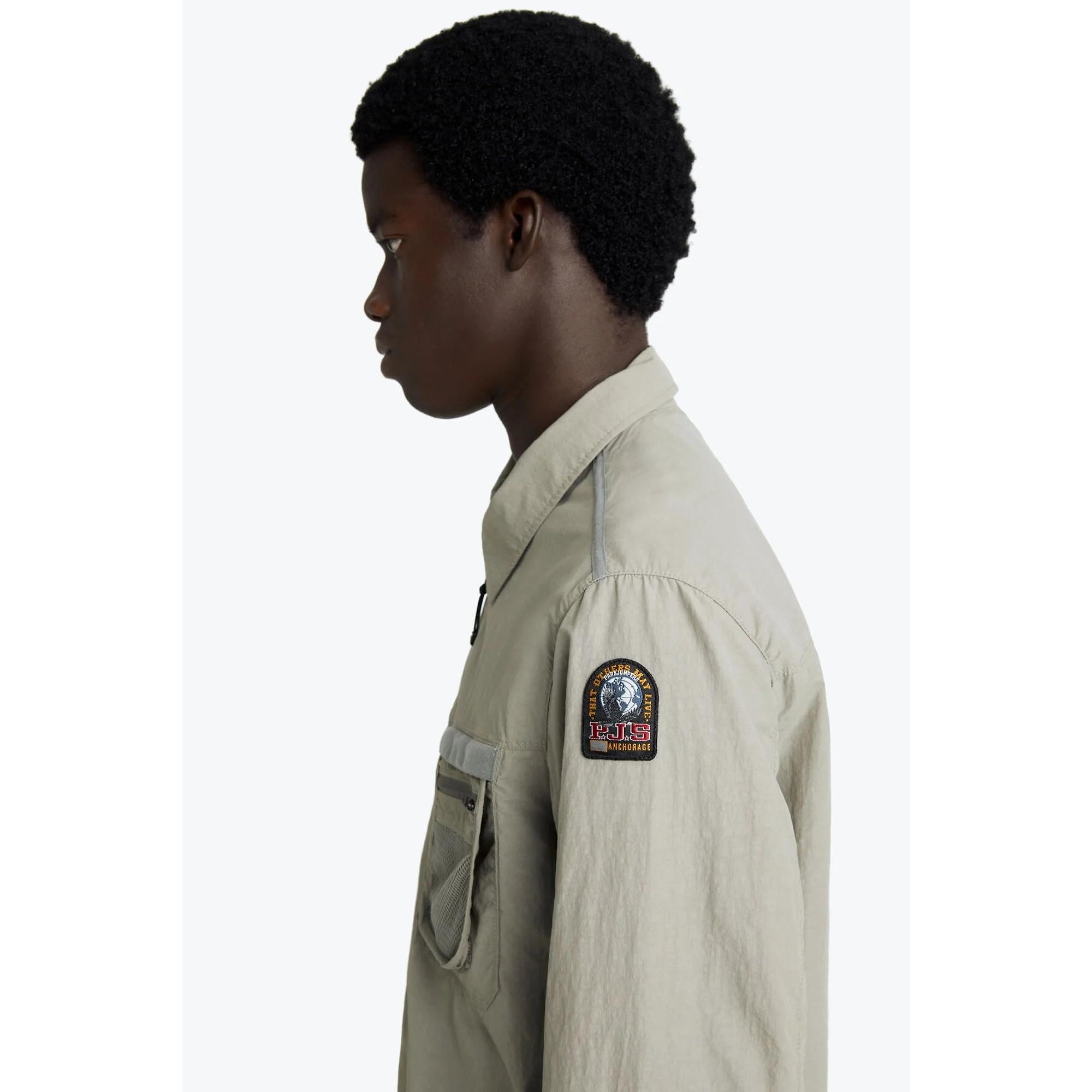 Product image 6 of 8 of Parajumpers Men's Wymond Overshirt - Bone