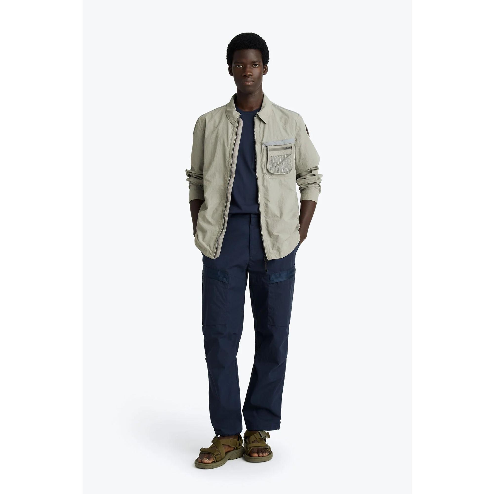 Product image 8 of 8 of Parajumpers Men's Wymond Overshirt - Bone