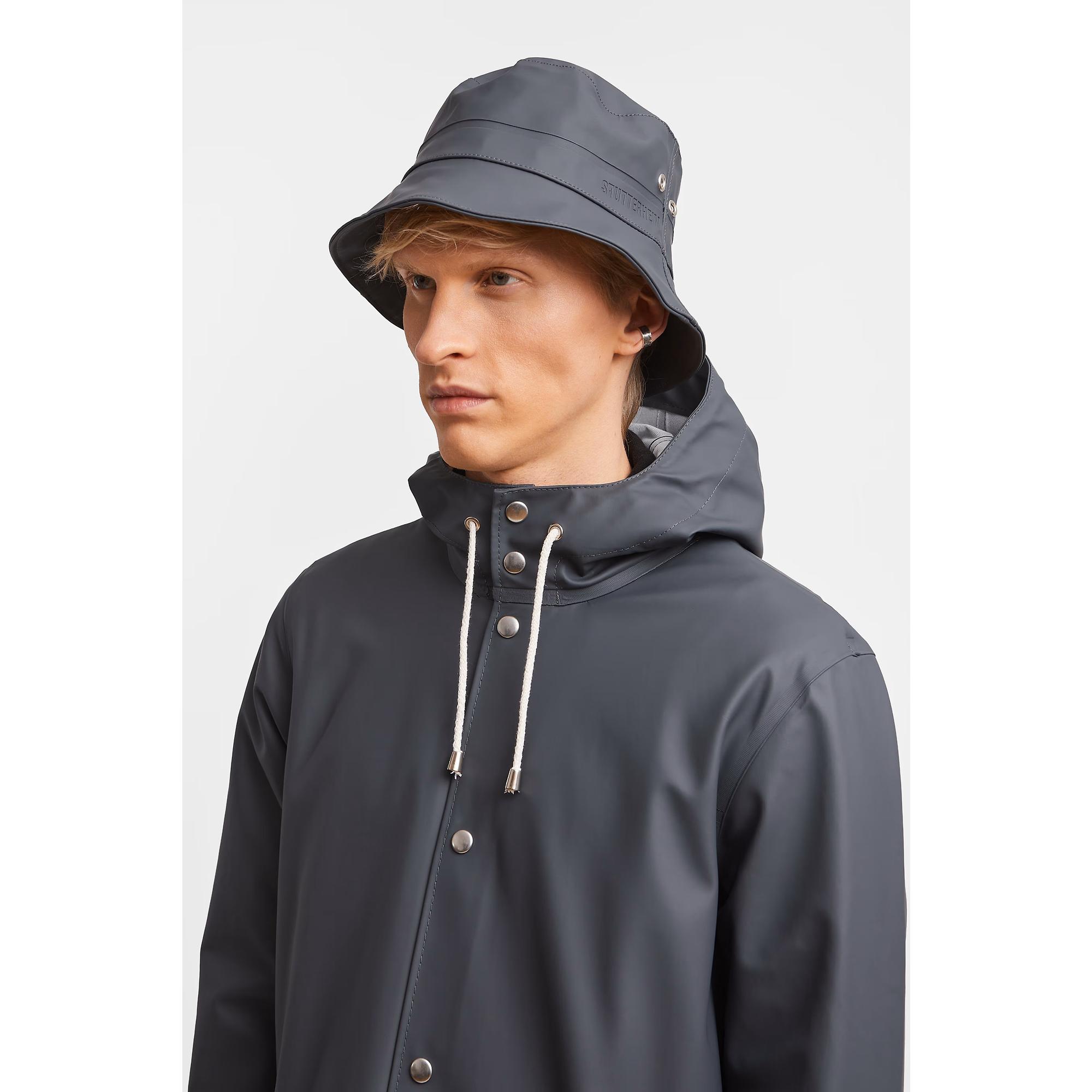 Product image 4 of 7 of Stutterheim Beckholmen Bucket Hat - Charcoal