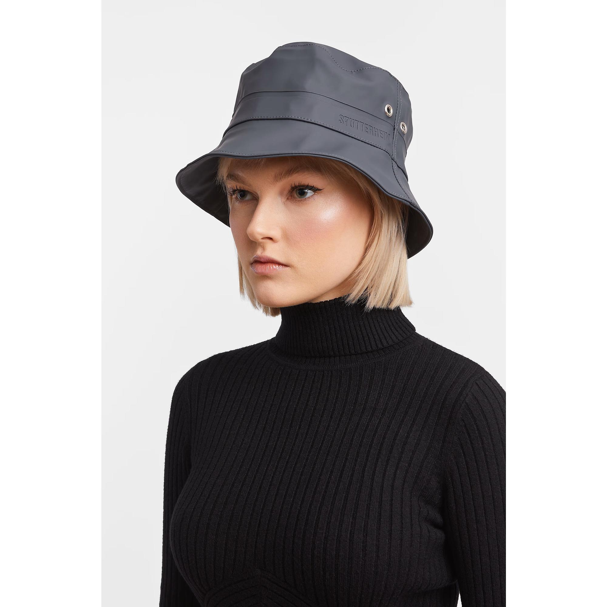 Product image 7 of 7 of Stutterheim Beckholmen Bucket Hat - Charcoal