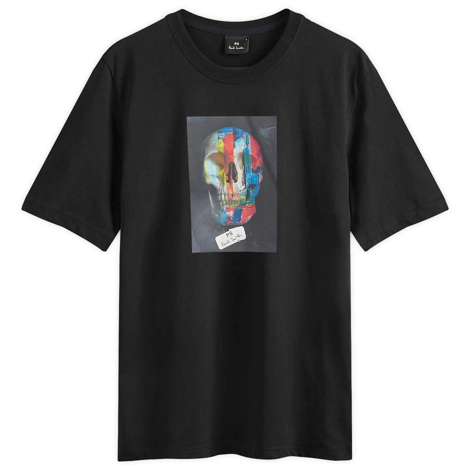 Product image 1 of 5 of Paul Smith Men's Regular Fit Skull T-Shirt - Black