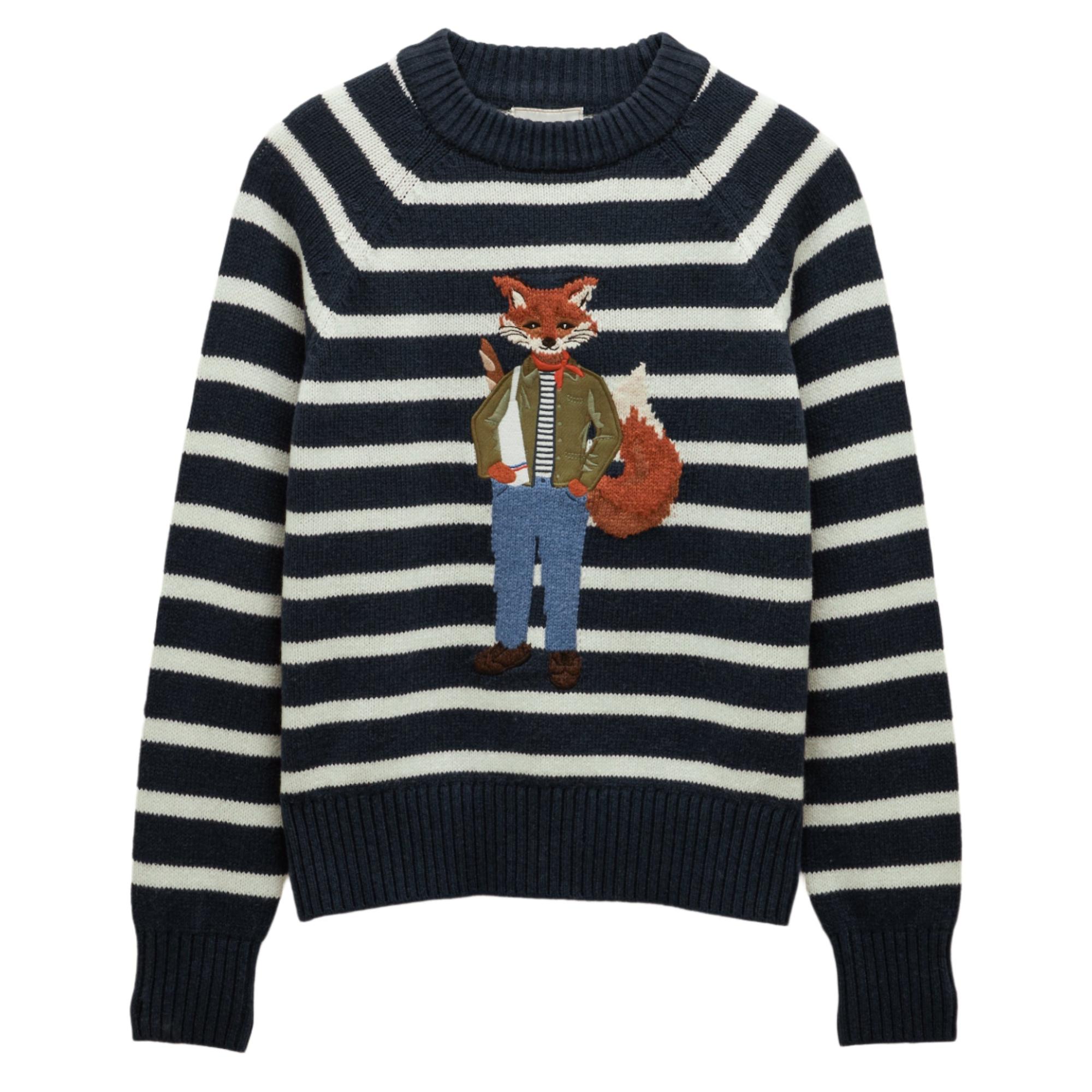 Product image 1 of 6 of Joules Women's Renard Jonty Intarsia Knit Jumper - Navy