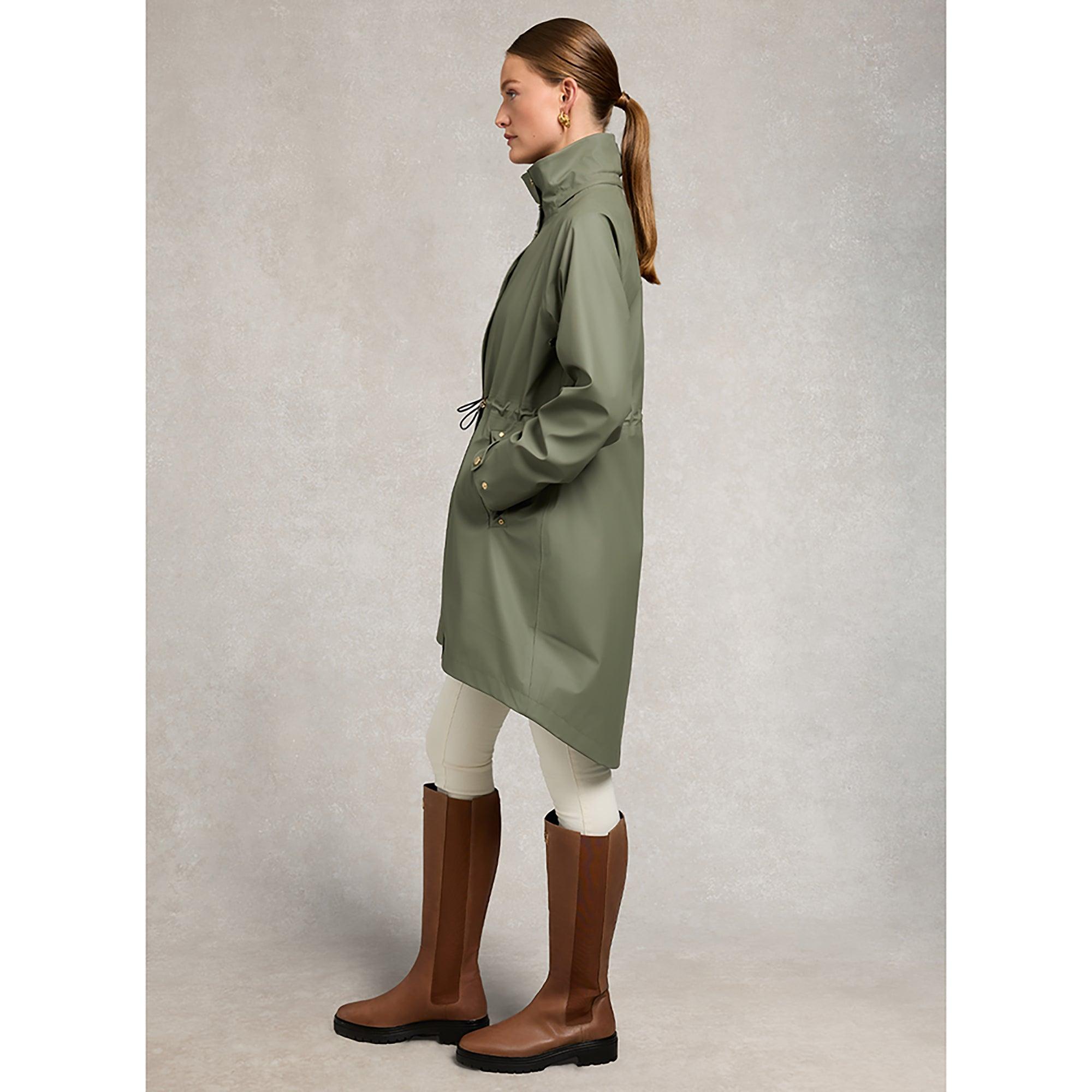 Product image 5 of 12 of Holland Cooper Women's Chartwell Rain Parka - Sage