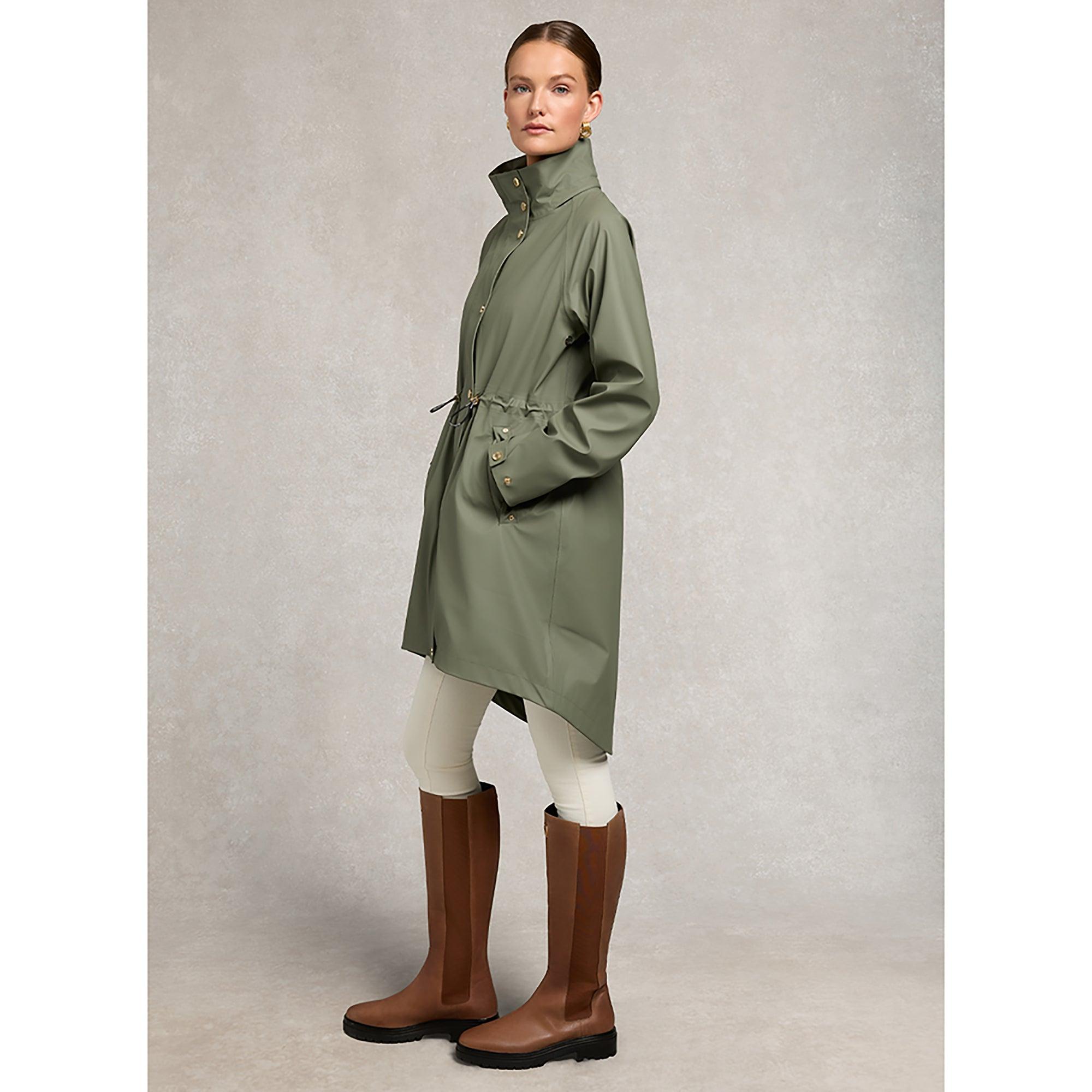 Product image 4 of 12 of Holland Cooper Women's Chartwell Rain Parka - Sage