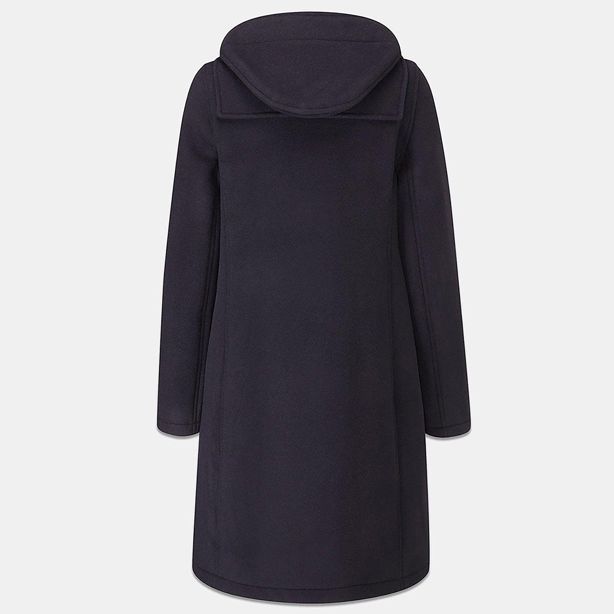Product image 7 of 7 of Gloverall Women's Long Slim Fit Freda Duffle Coat - Navy Royal Stewart