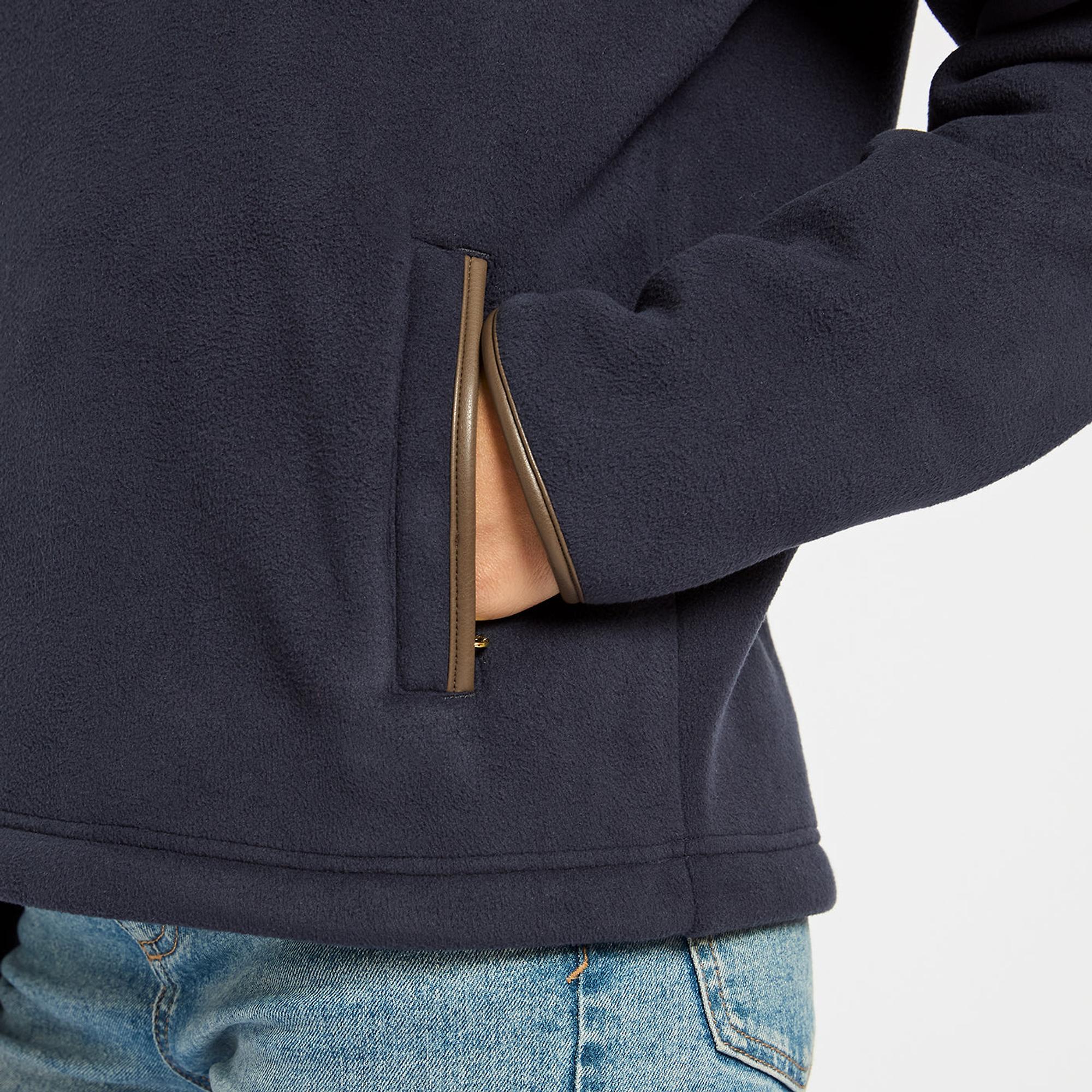 Product image 4 of 6 of Joules Women's Heritage Quarter Zip Fleece - Navy