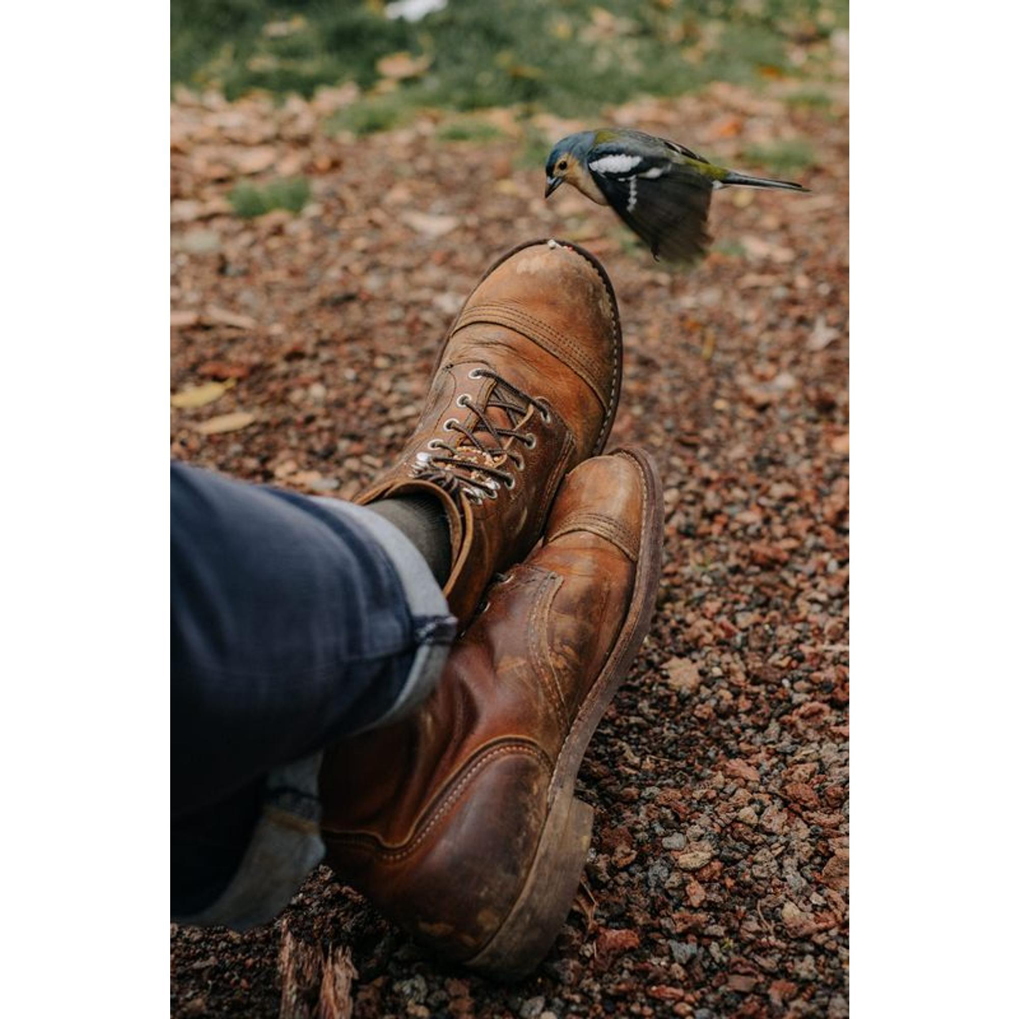 Product image 9 of 10 of Red Wing Iron Ranger 6" Boot Rough & Tough Leather - Copper - Style 8085